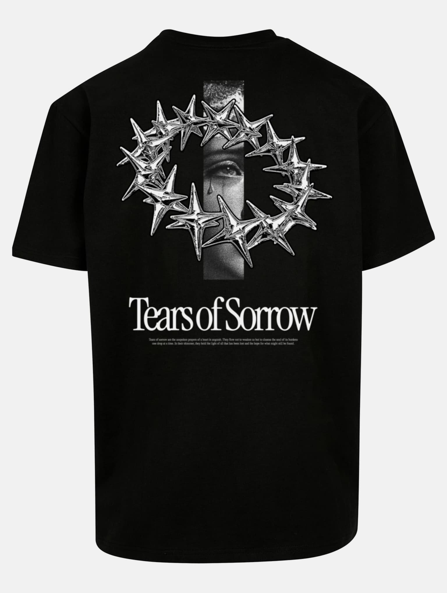 Mister Tee Upscale Tears of Sorrow Heavy Oversize – Bild 4