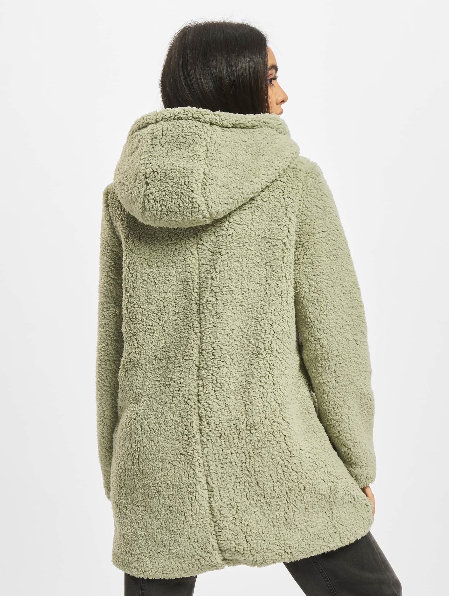 Urban Classics Ladies Sherpa Jacket – Bild 2