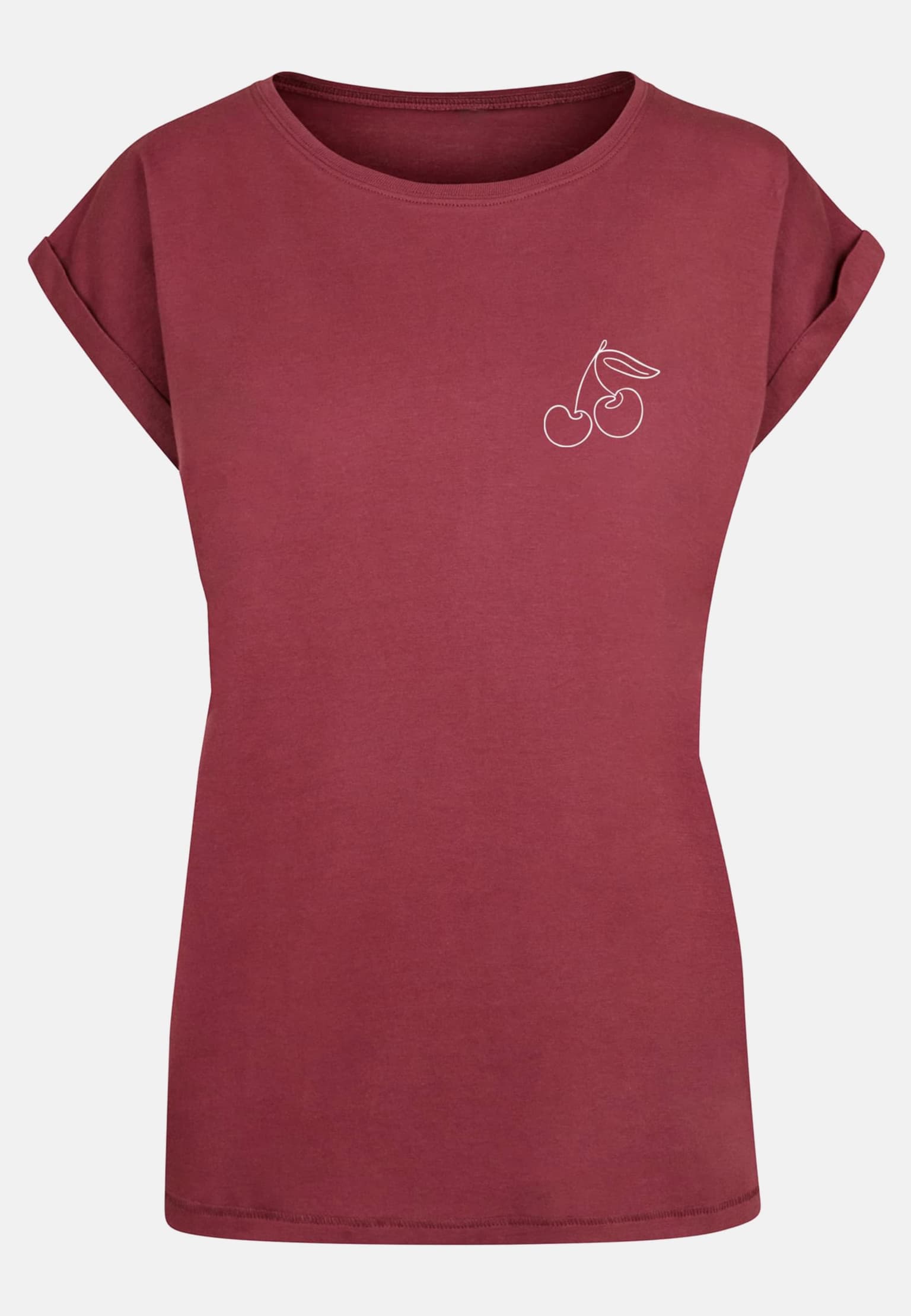 Merchcode POD Ladies Cherry T-Shirt – Bild 3