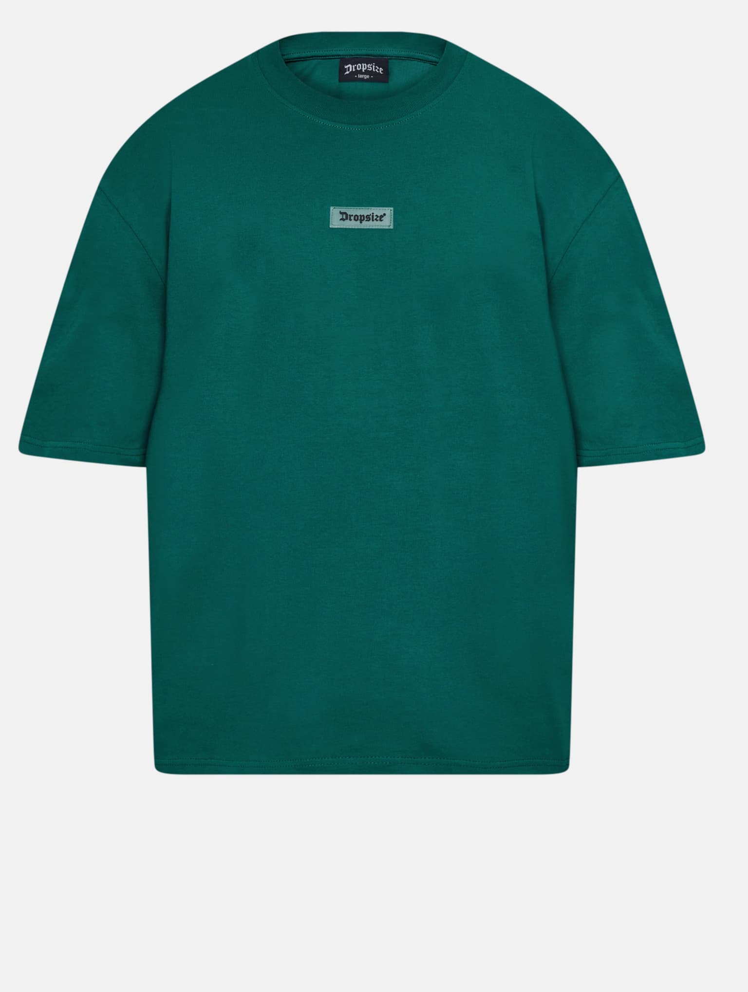 Dropsize Heavy Oversize Front Rubber Patch T-Shirt – Bild 4