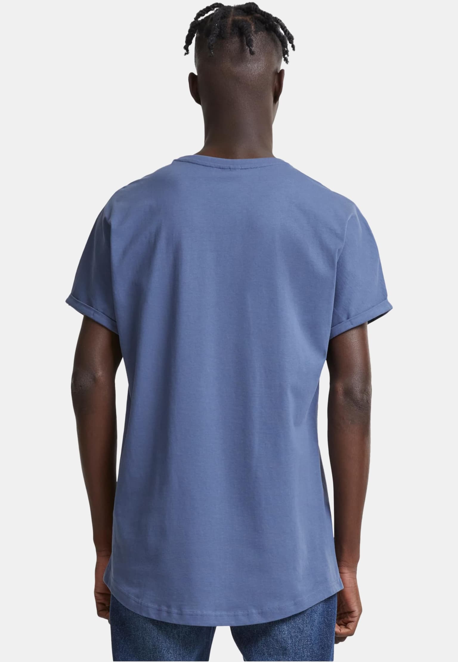 Urban Classics Long Shaped Turnup Tee – Bild 2