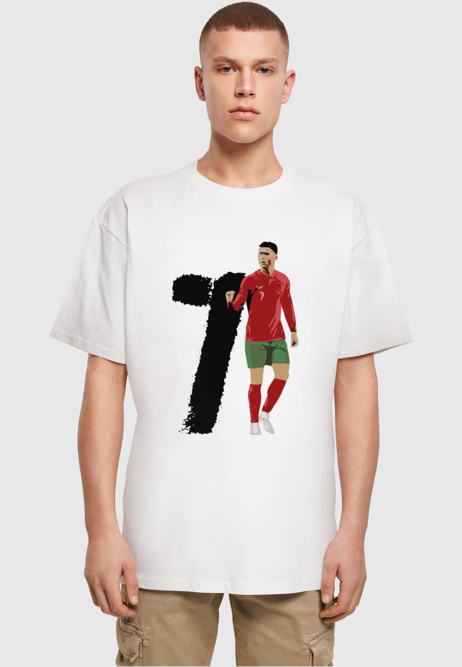 Merchcode POD Player 3 Heavy Oversized Tee