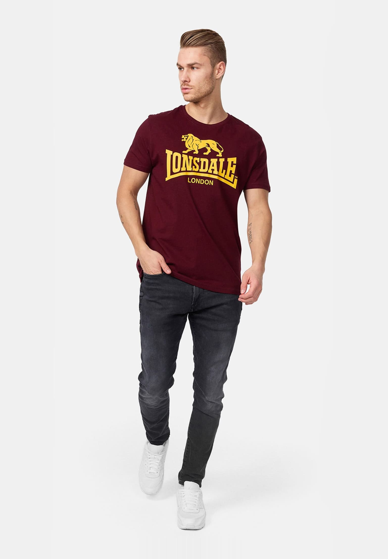 Lonsdale London Logo T-Shirt – Bild 4
