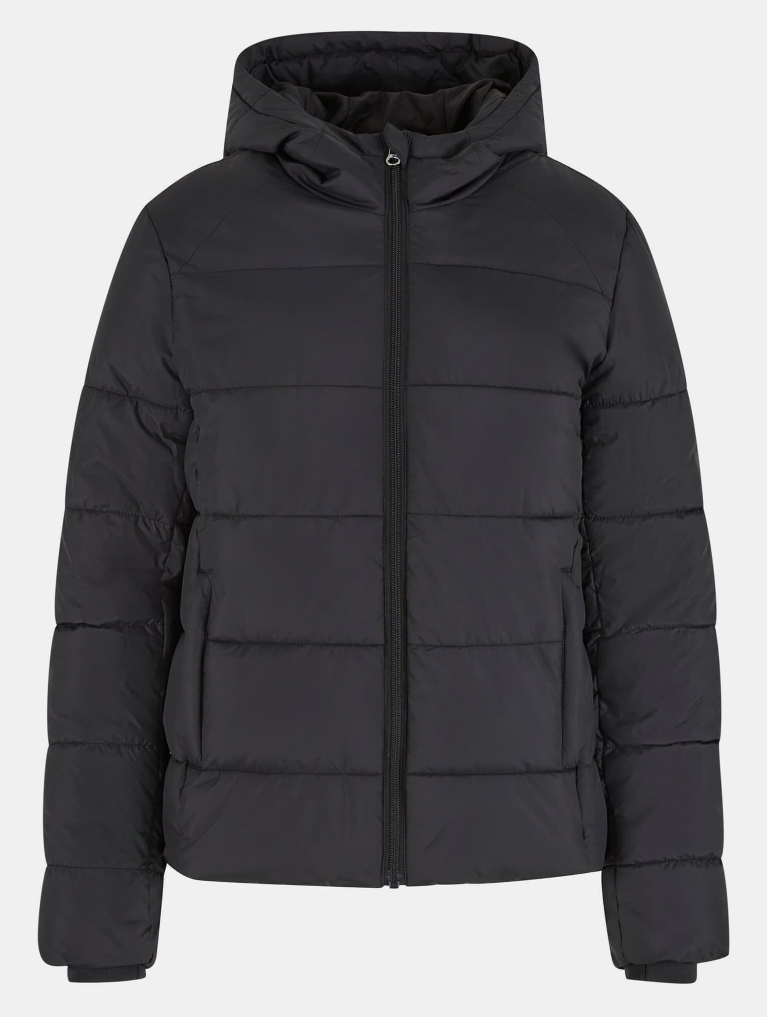 Urban Classics Ladies Short With Hood Puffer Jacket – Bild 3