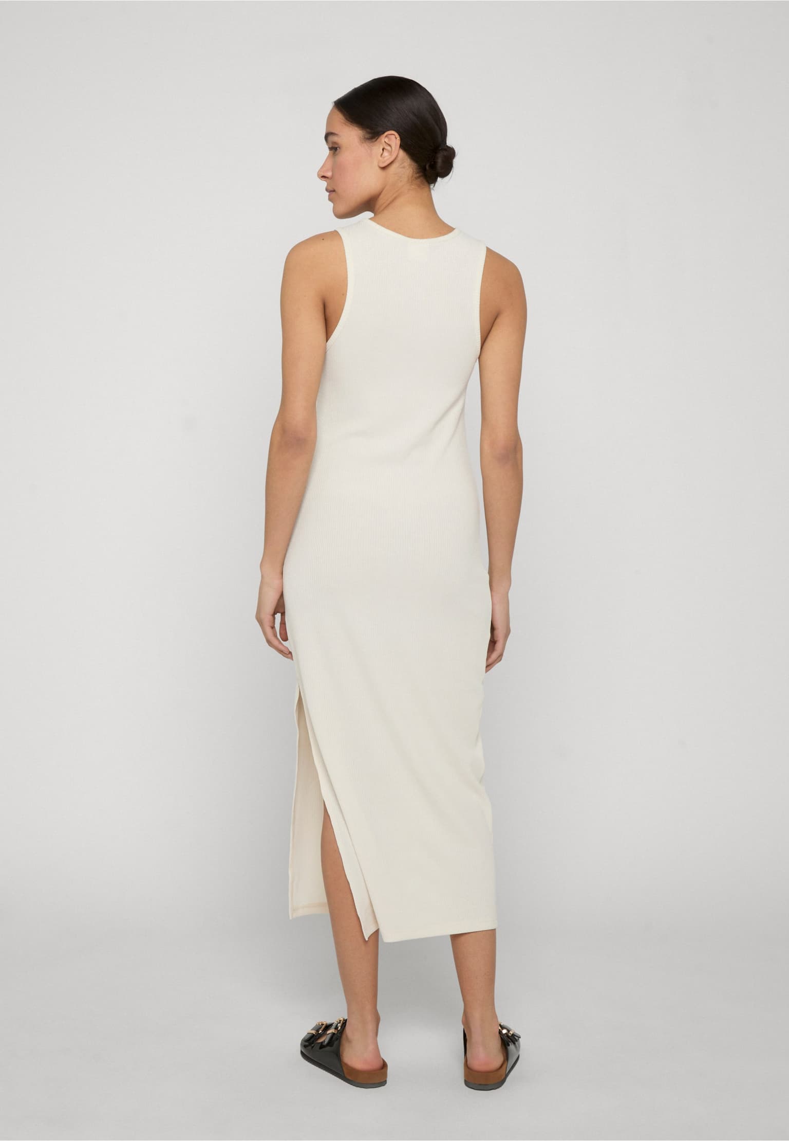 Urban Classics Ladies Long Racerback Rib Dress – Bild 2