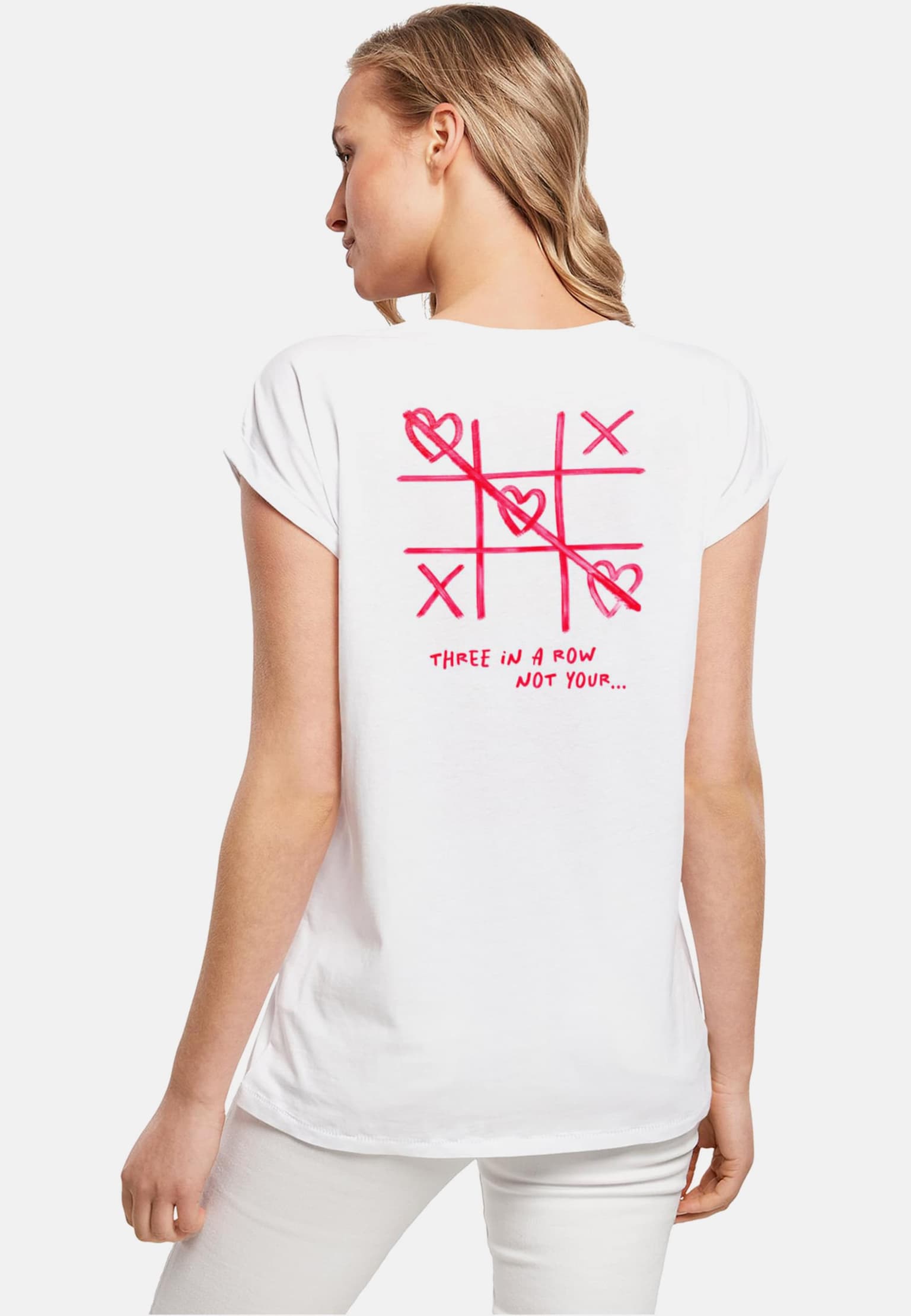Miss Tee Three In A Row Ladies Extended Shoulder – Bild 2