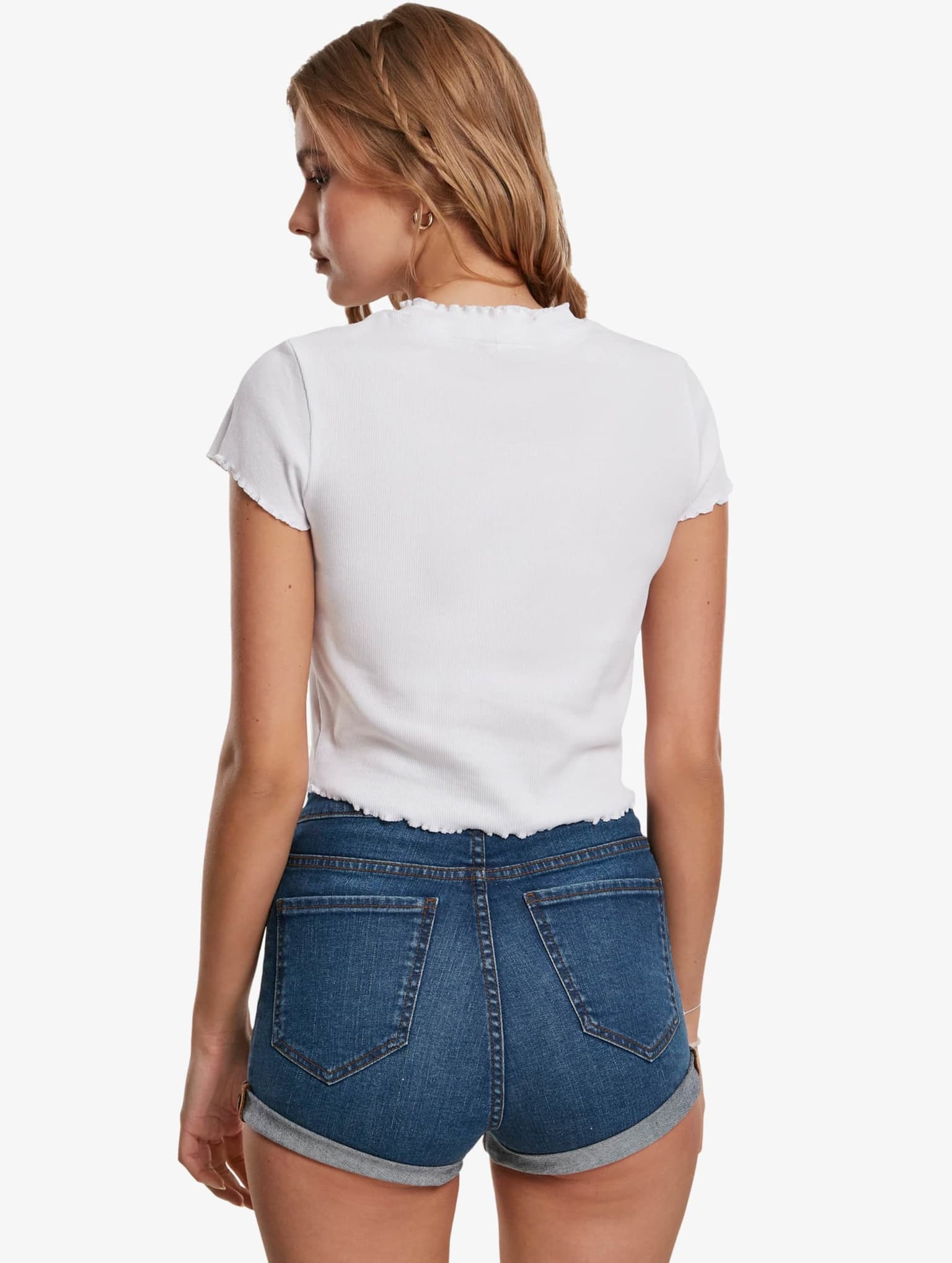 Urban Classics Ladies Cropped Rib Tee – Bild 2