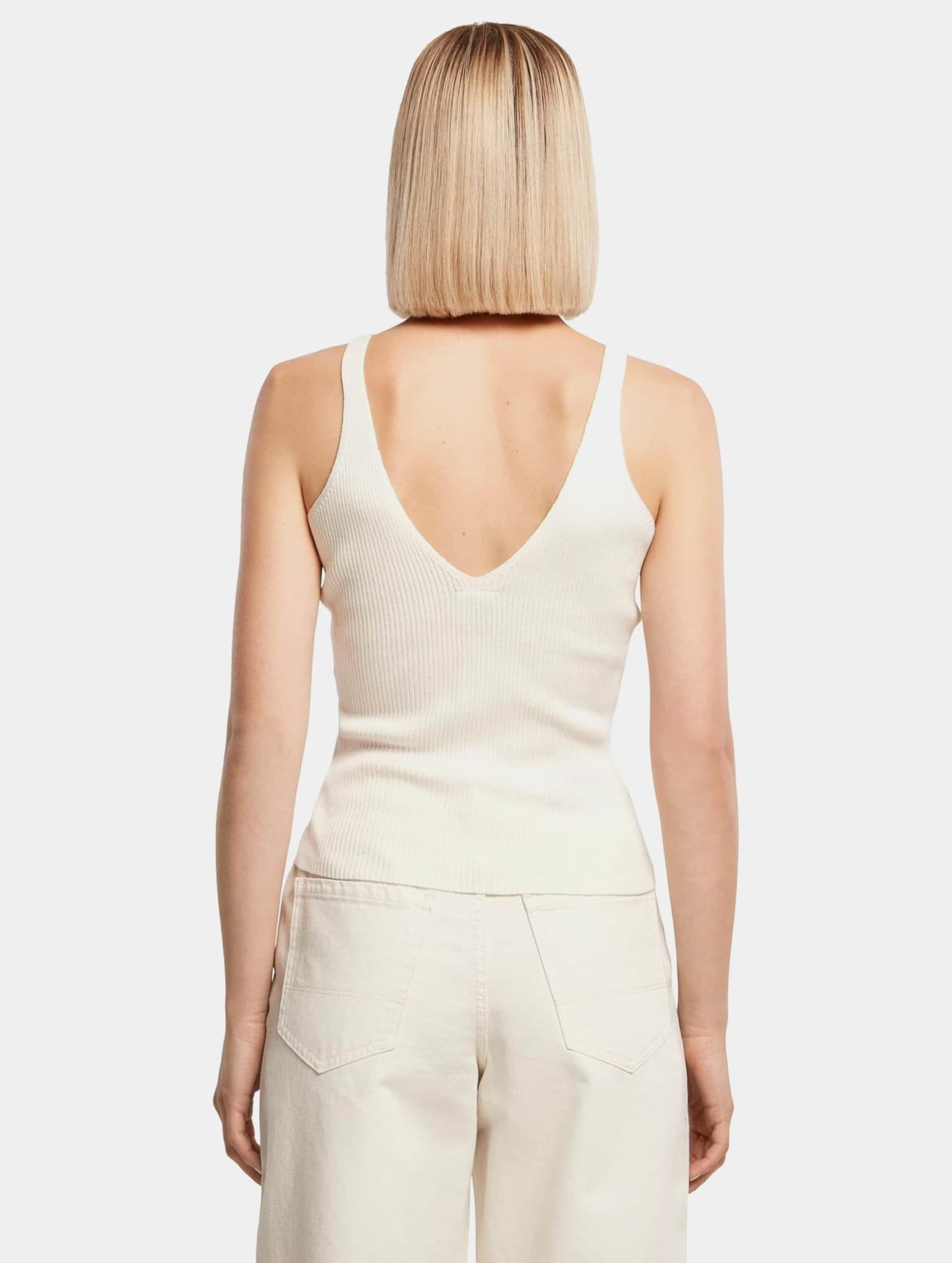 Urban Classics Ladies Rib Knit Top – Bild 2