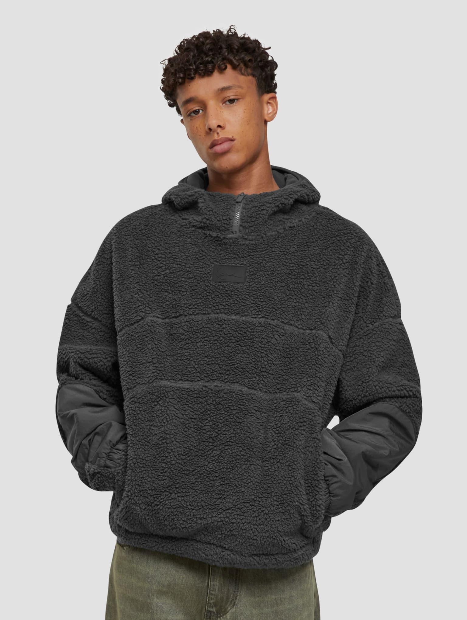 Karl Kani Sport Patch Teddy Hoodie