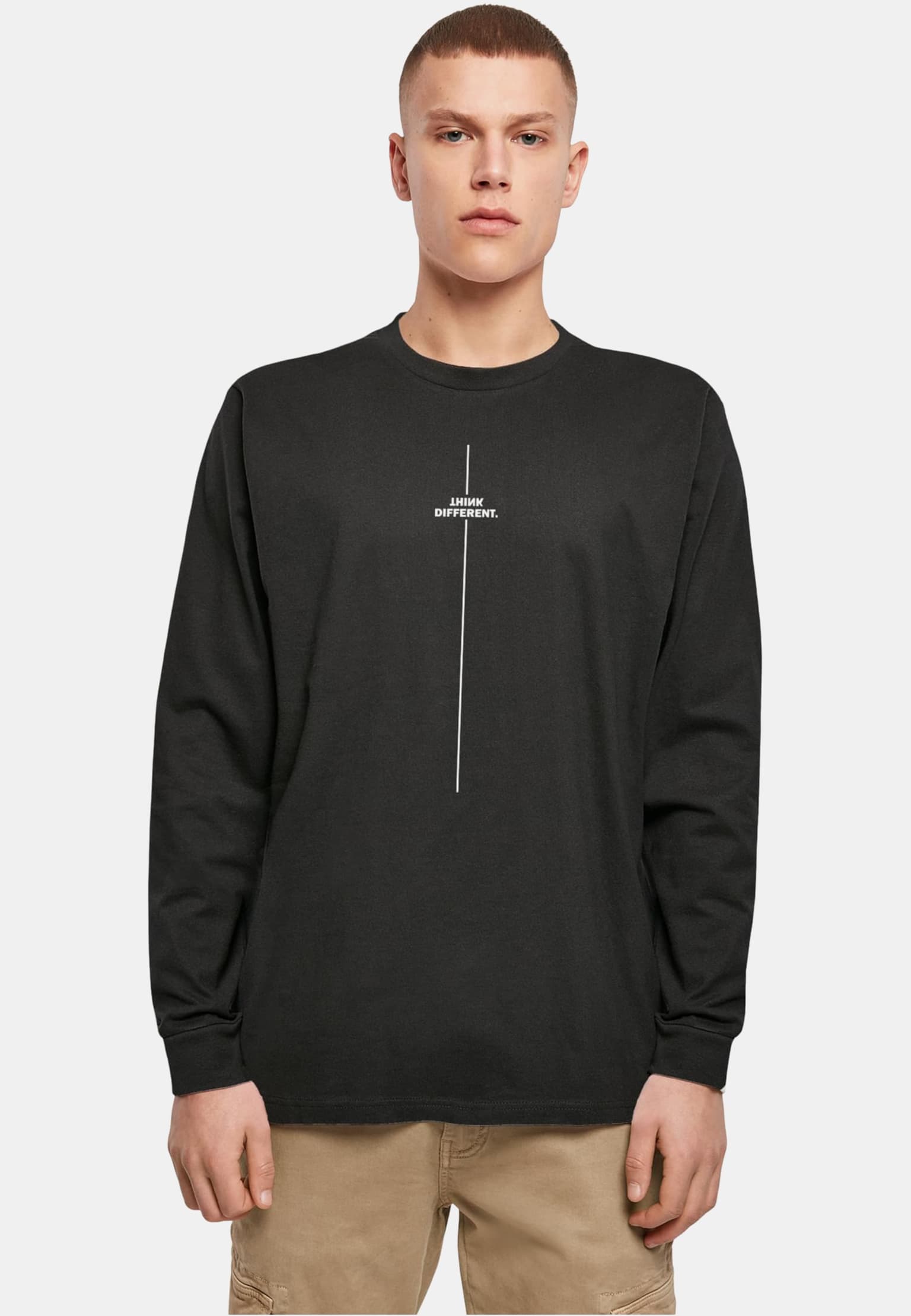 Merchcode Think Different Longsleeve With Cuffrib