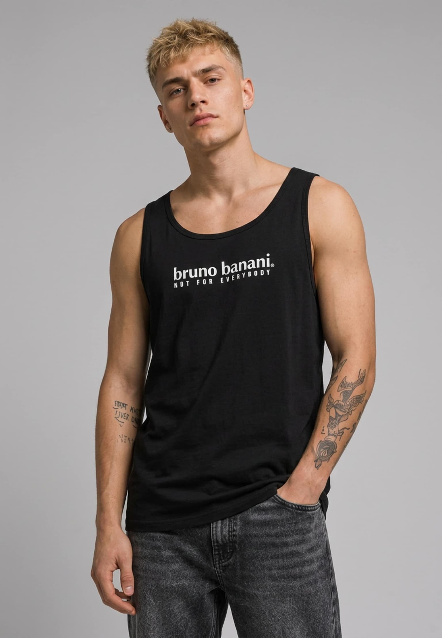 Bruno Banani Basic Logo Print Tank – Bild 3