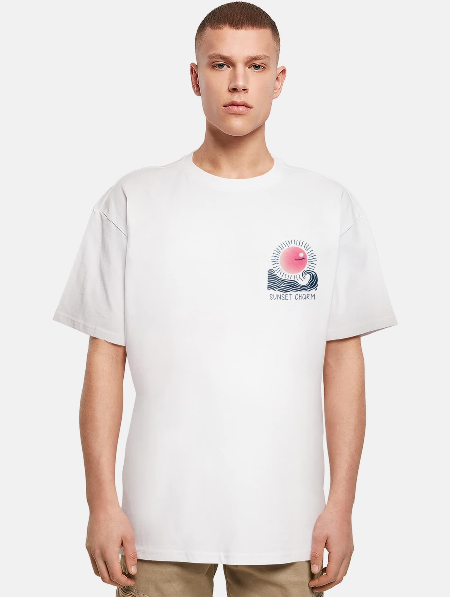 Merchcode Sunset Charm Oversized T-shirt