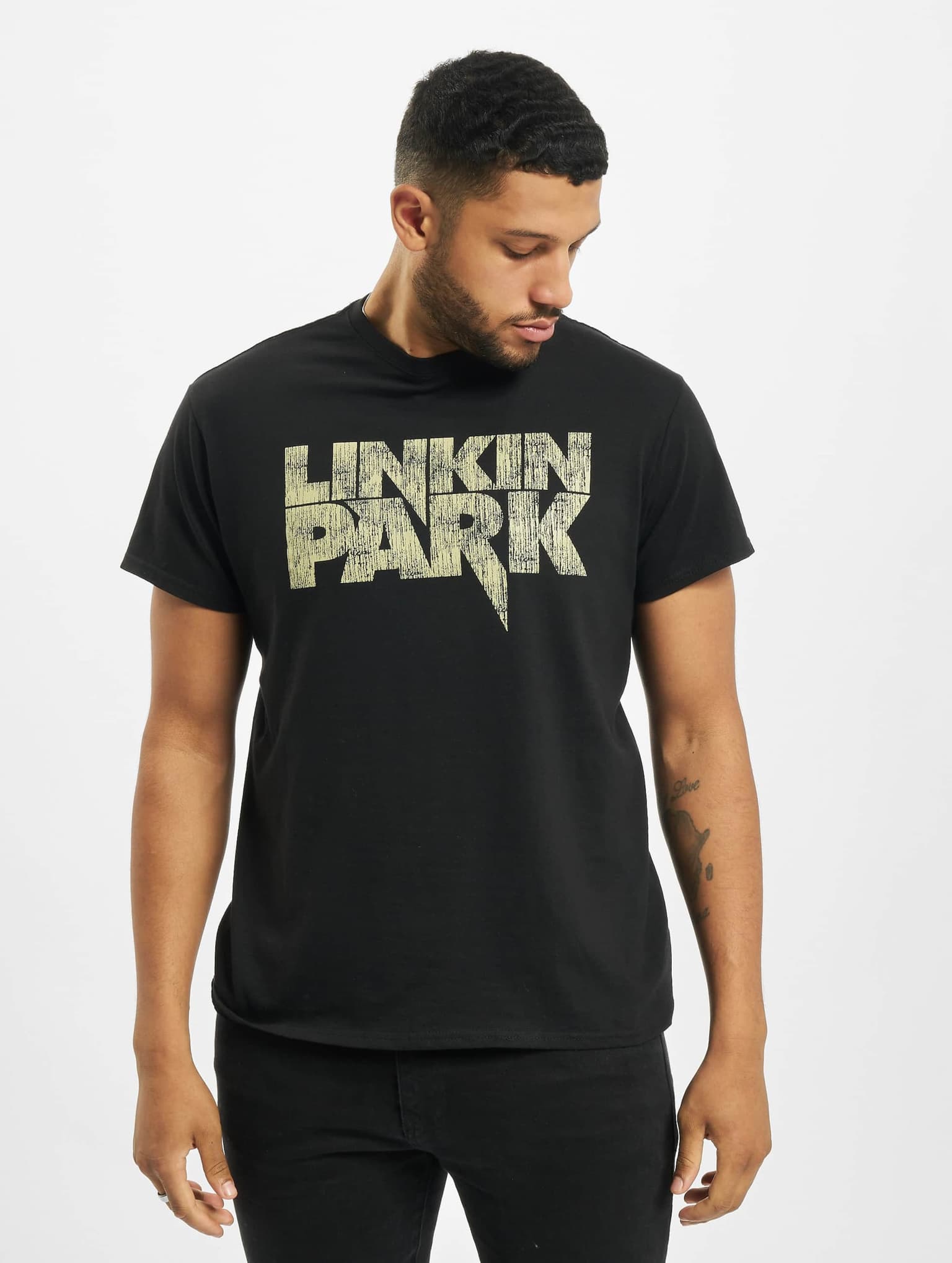 Merchcode Linkin Park Distressed Logo Tee – Bild 3