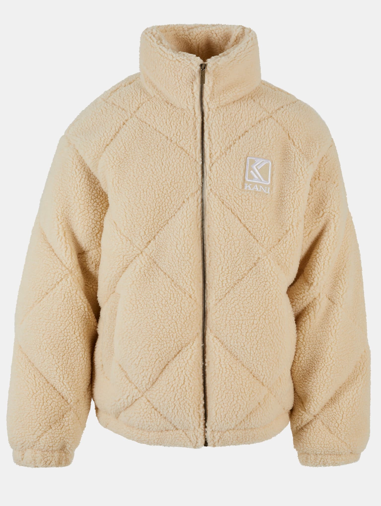 Karl Kani KM224-057-1 OG Rhombus Teddy Puffer Jacket – Bild 4