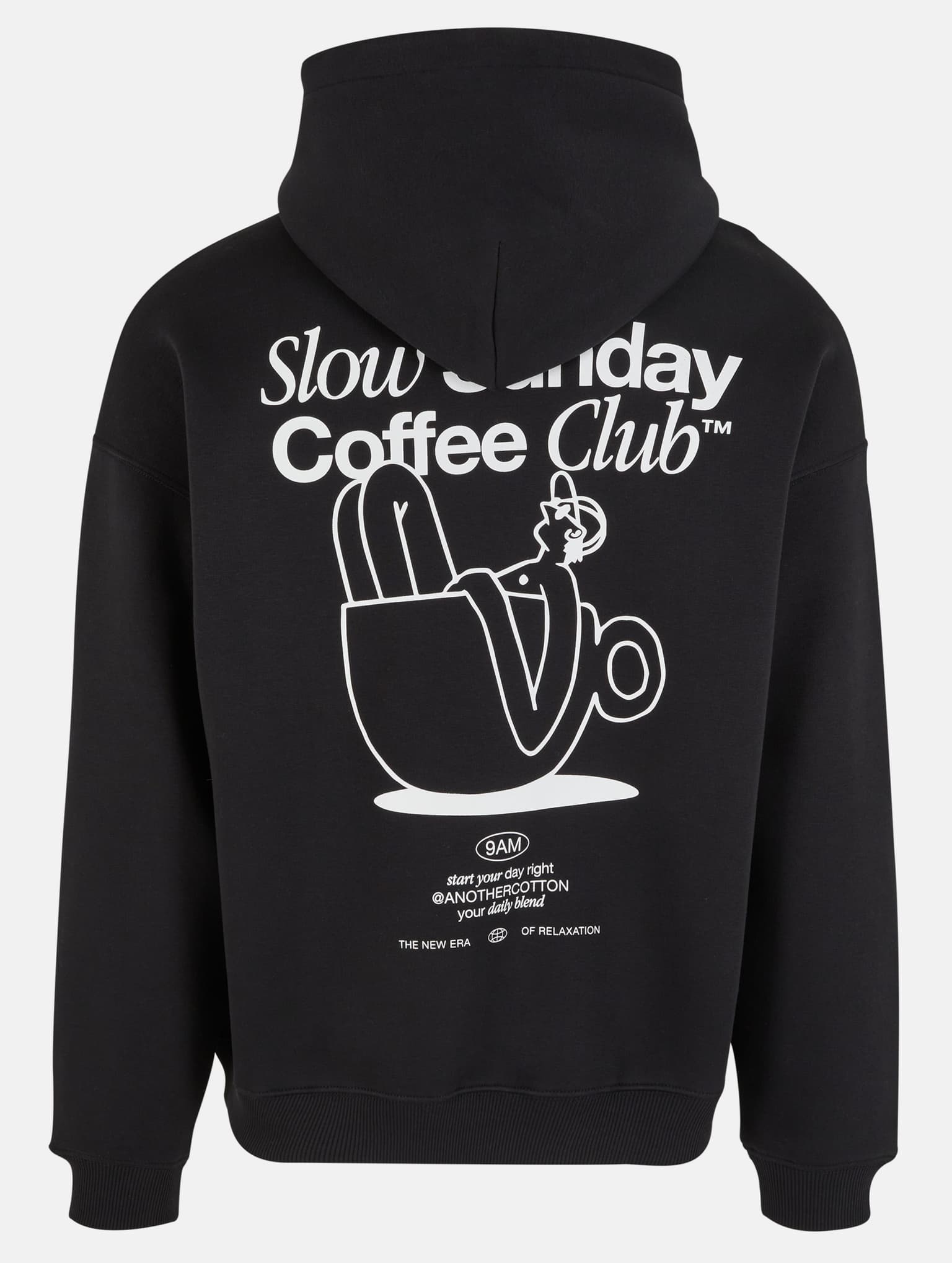 Another Cotton Lab Slow Sunday Coffe Club Oversize Hoodie – Bild 4