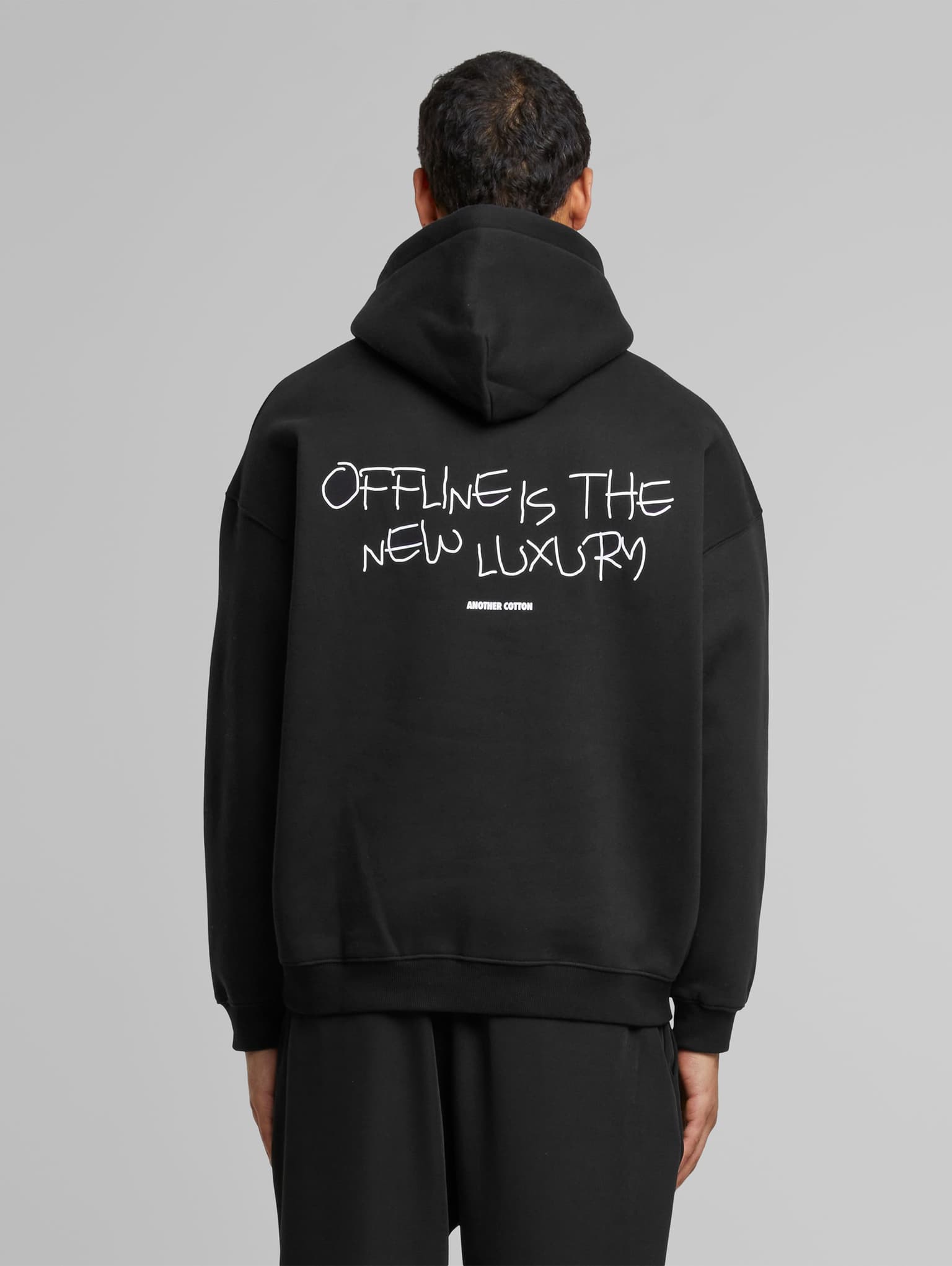 Another Cotton Lab Offline Scribble Oversized Hoodie – Bild 3