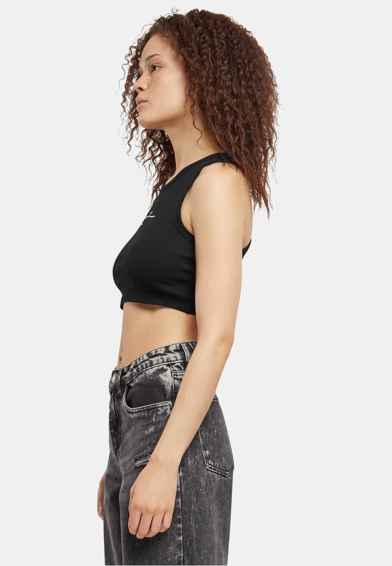 Karl Kani Small Signature Essential Racer Rib Top – Bild 3