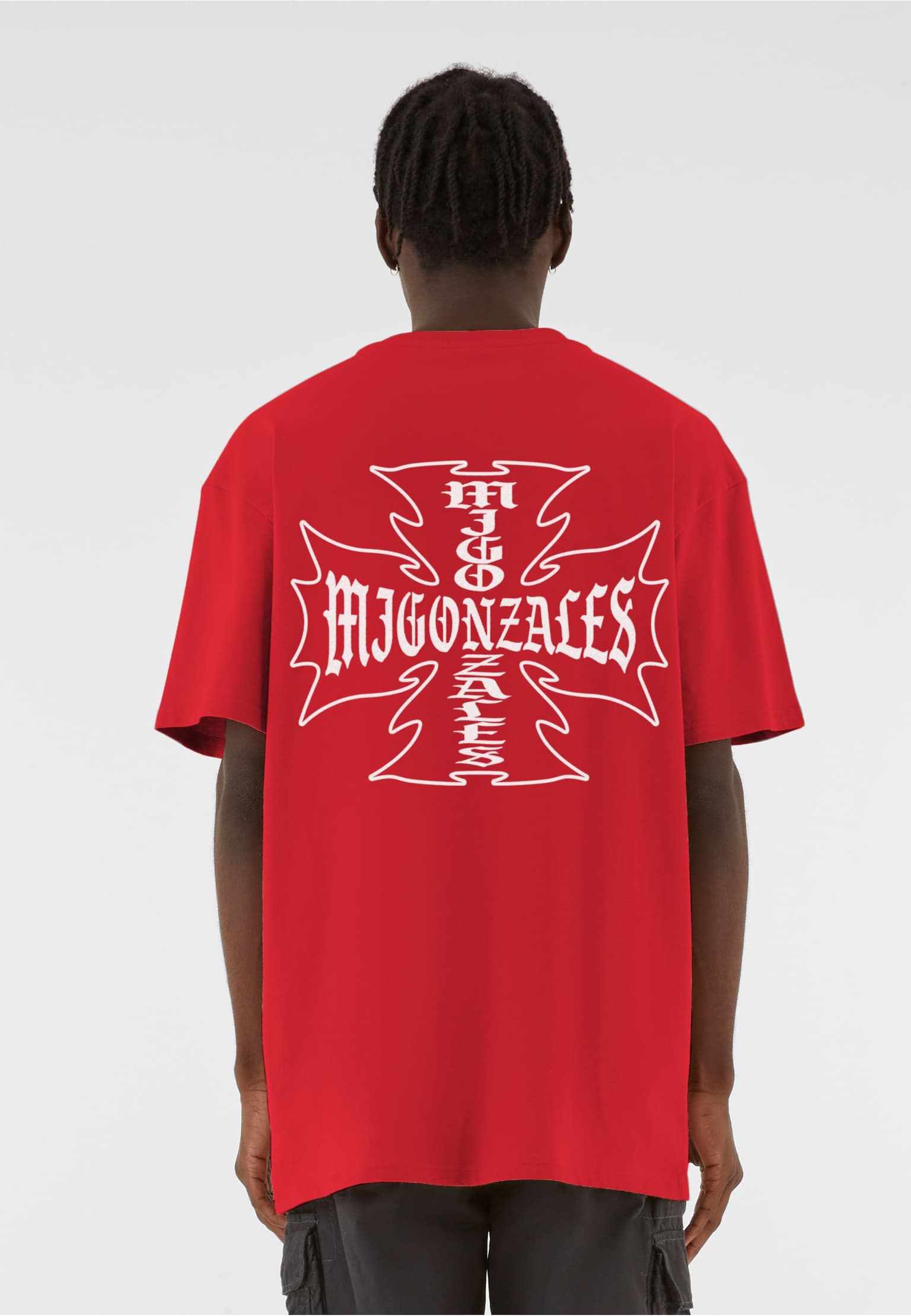 MJ Gonzales MJG Heavy Oversized Tee - Iron Cross – Bild 2