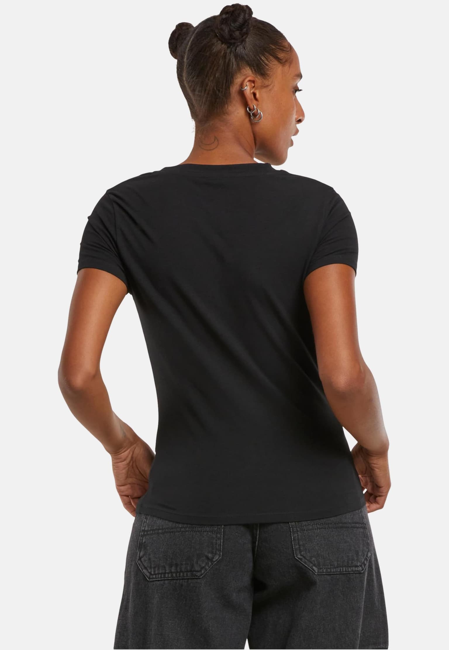 Urban Classics Ladies Short Cut Out Tee – Bild 2
