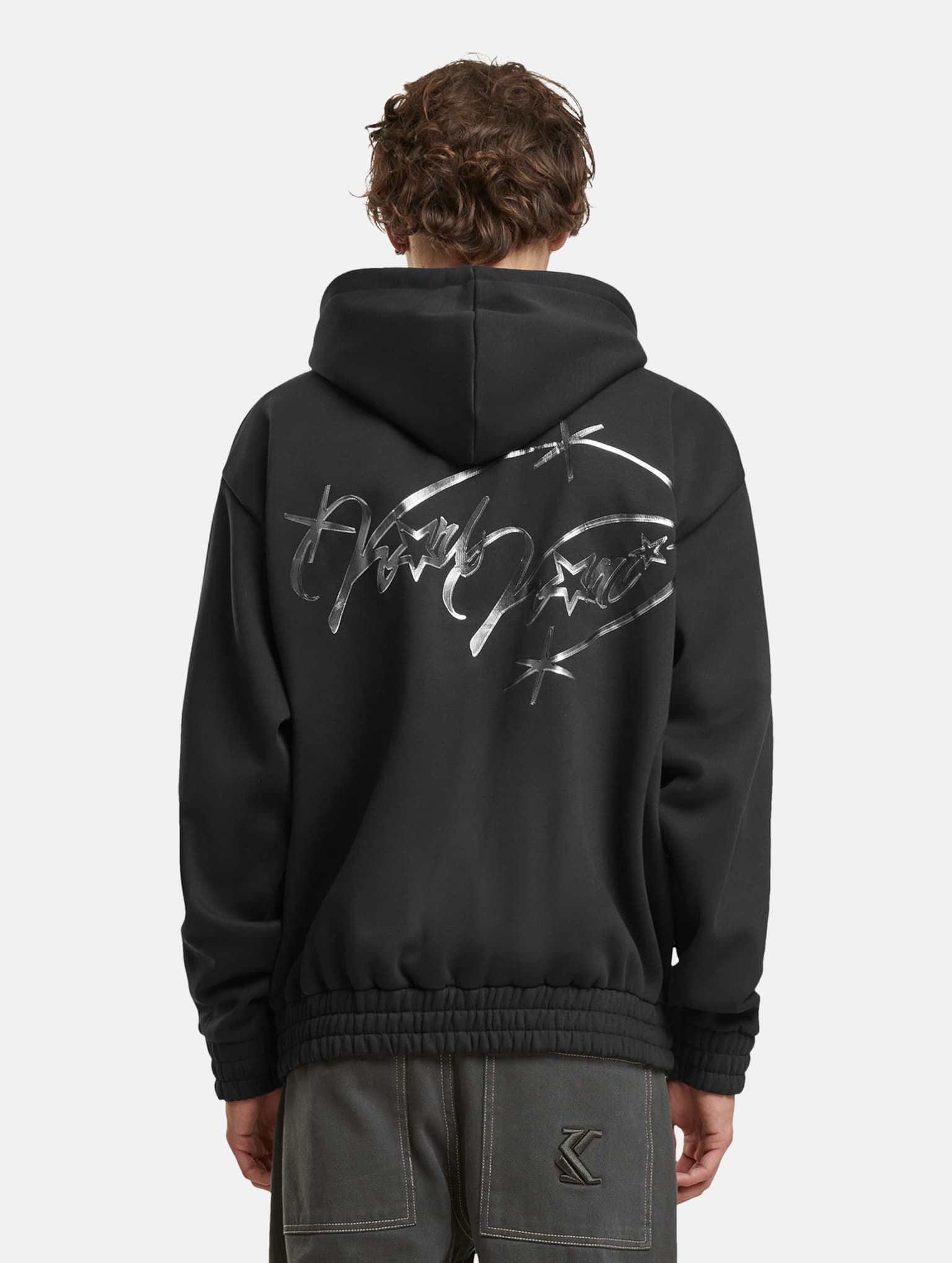 Karl Kani Authentic Star Logo OS Full Zip Hoodie – Bild 2