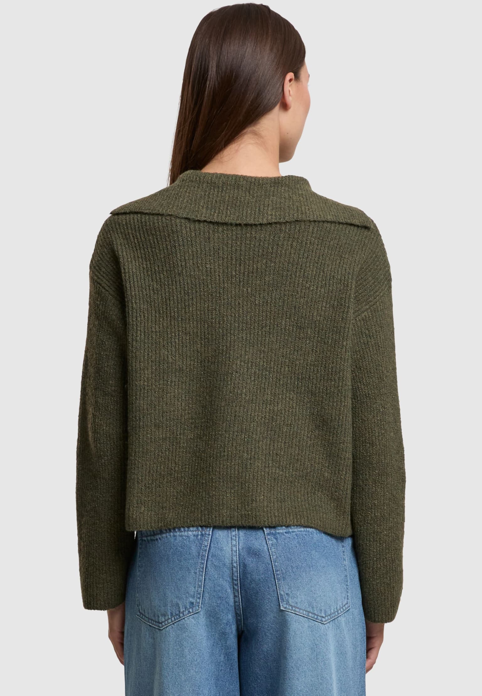 Noisy May NMNELLA L/S POLO WIDE SLEEVE KNIT FWD DD – Bild 2