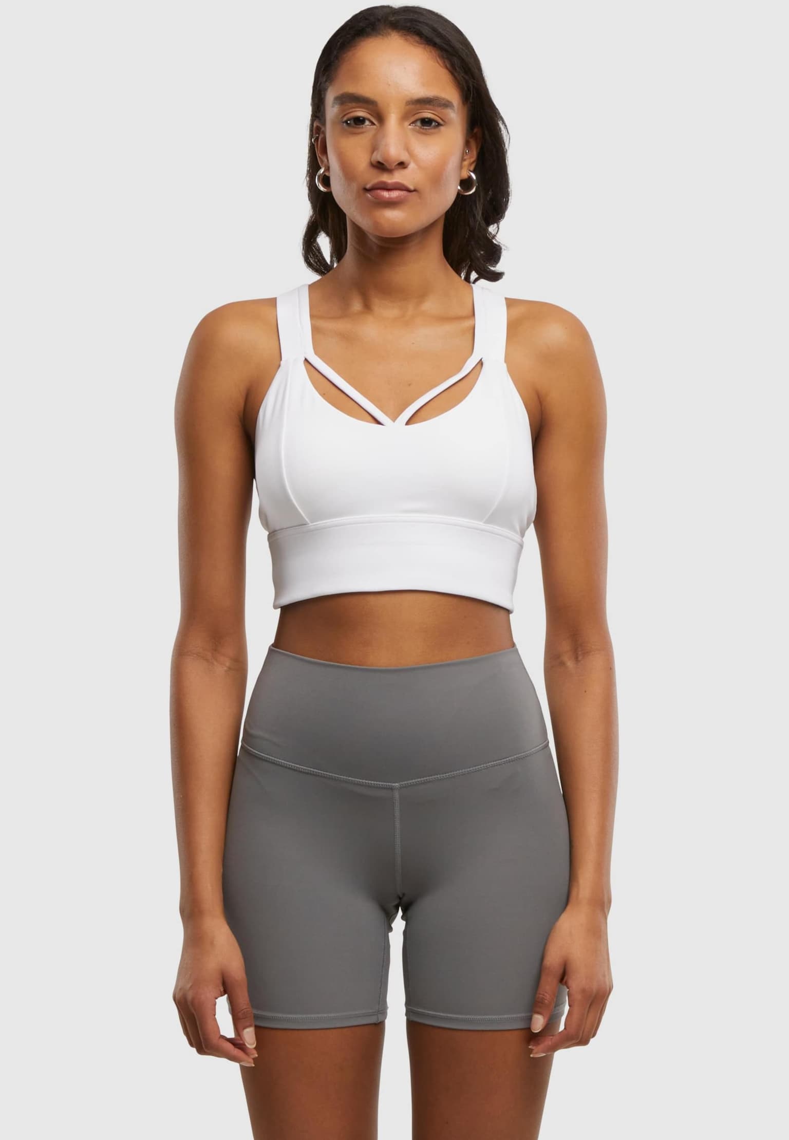 Urban Classics Ladies Sports Bra crossed – Bild 3