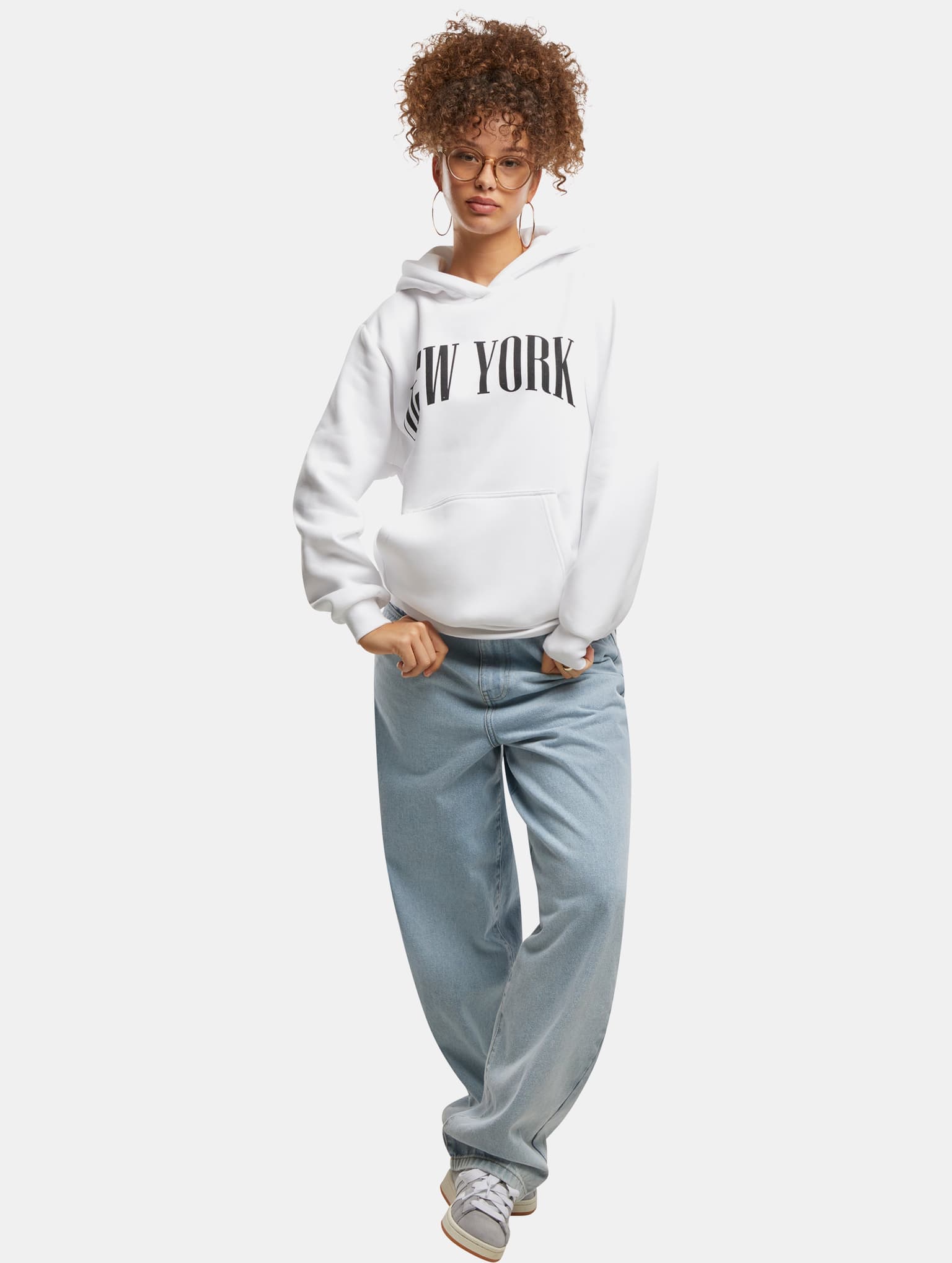 Miss Tee New York Ladies Fluffy Hoody – Bild 4