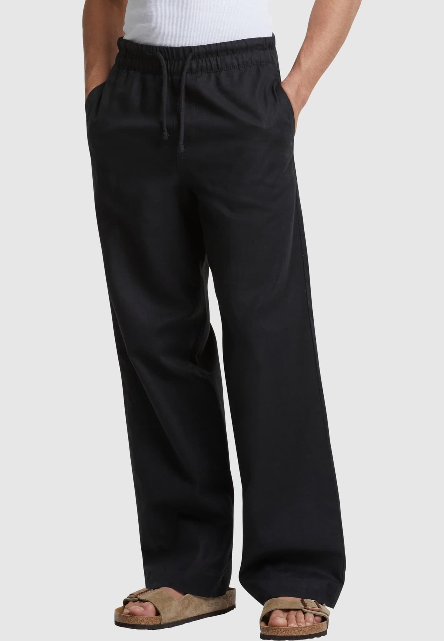 Urban Classics Loose Cotton Linen Pants