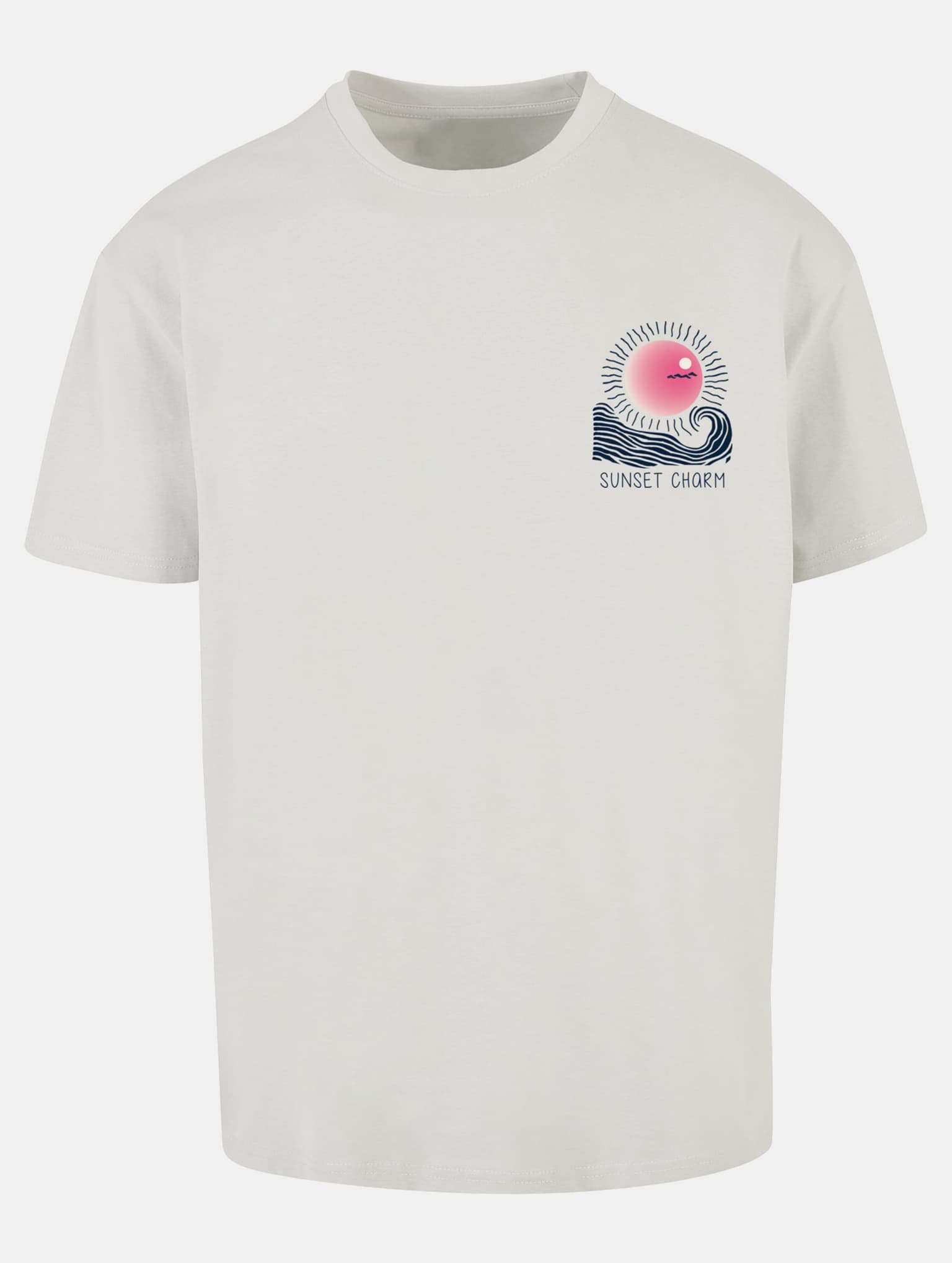 Merchcode Sunset Charm Oversized T-shirt – Bild 3