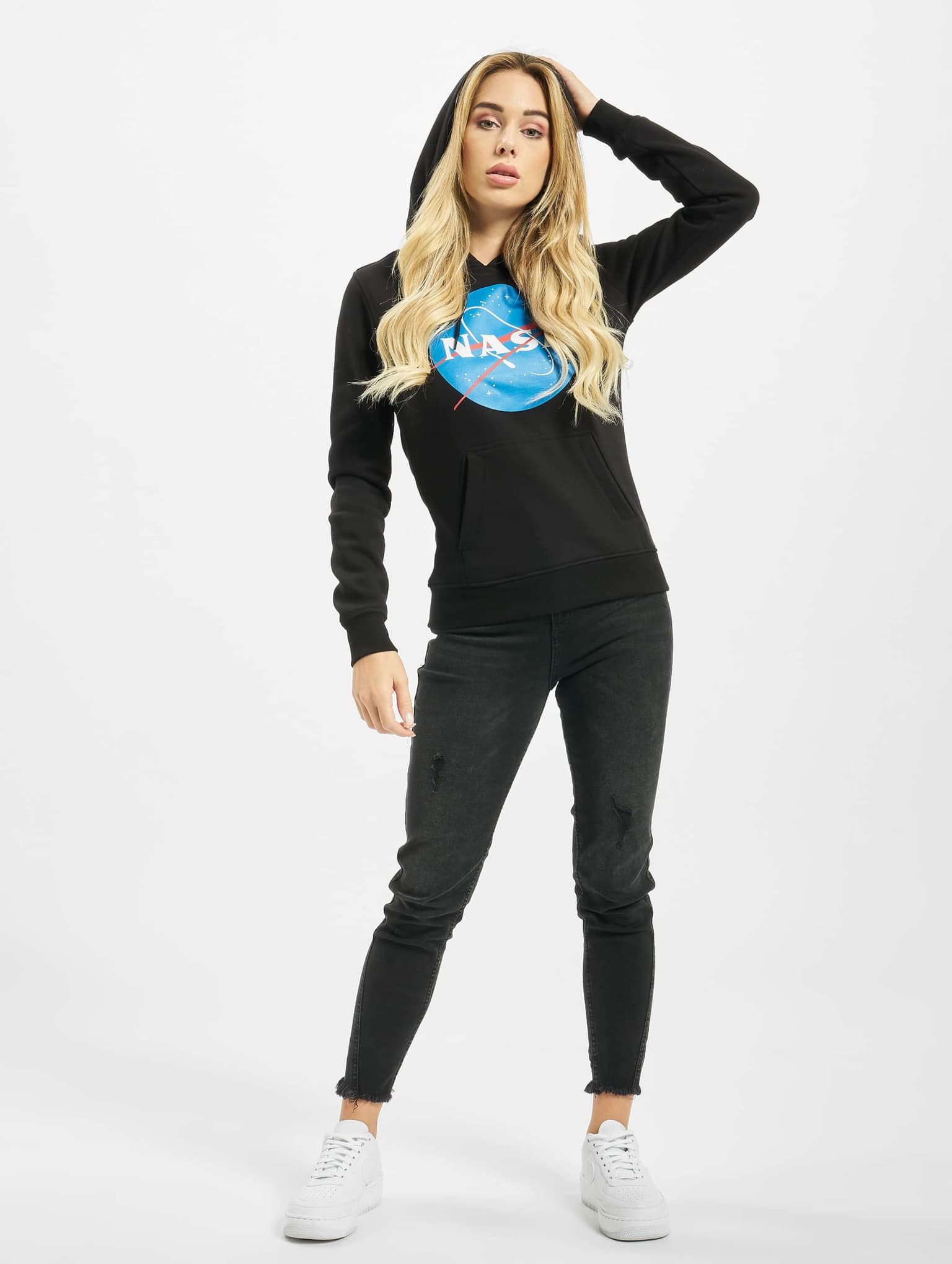 Mister Tee Ladies NASA Insignia Hoody – Bild 4