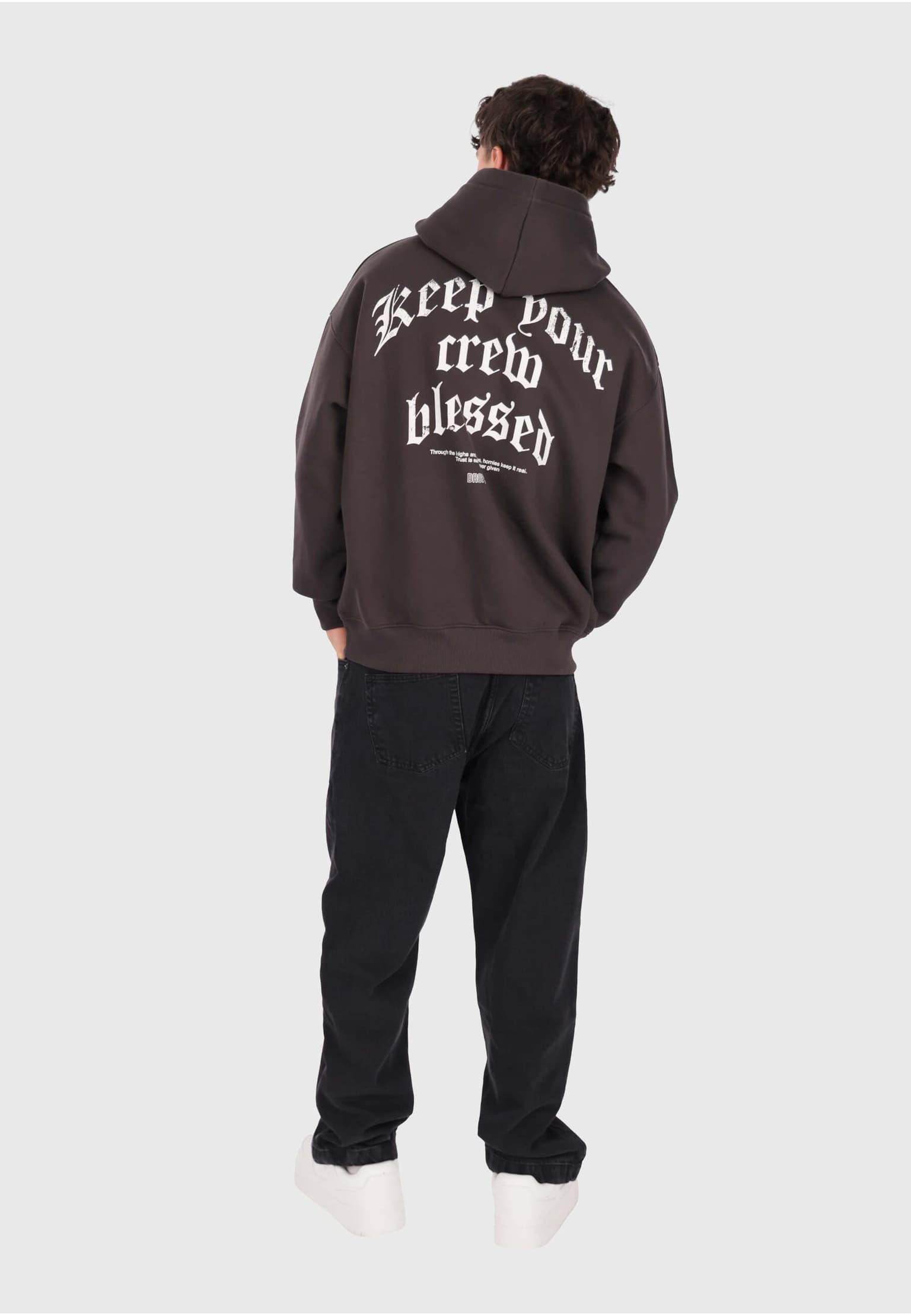 Dropsize HEAVY OVERSIZE BLESS HOODIE – Bild 4