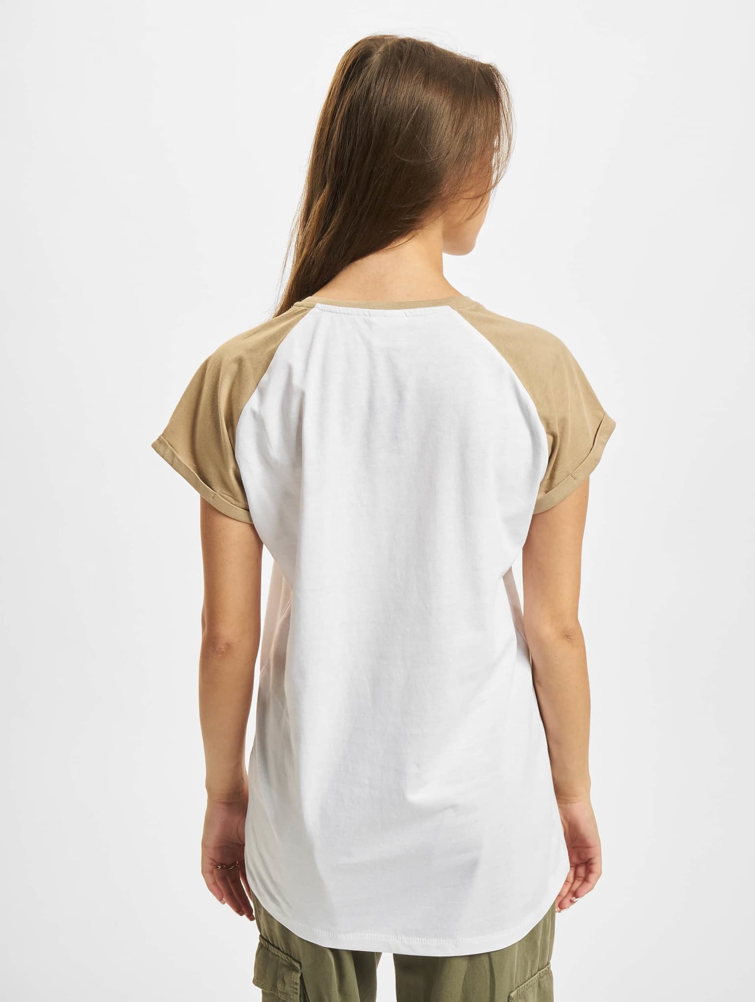 Urban Classics Ladies Contrast Raglan Tee – Bild 2