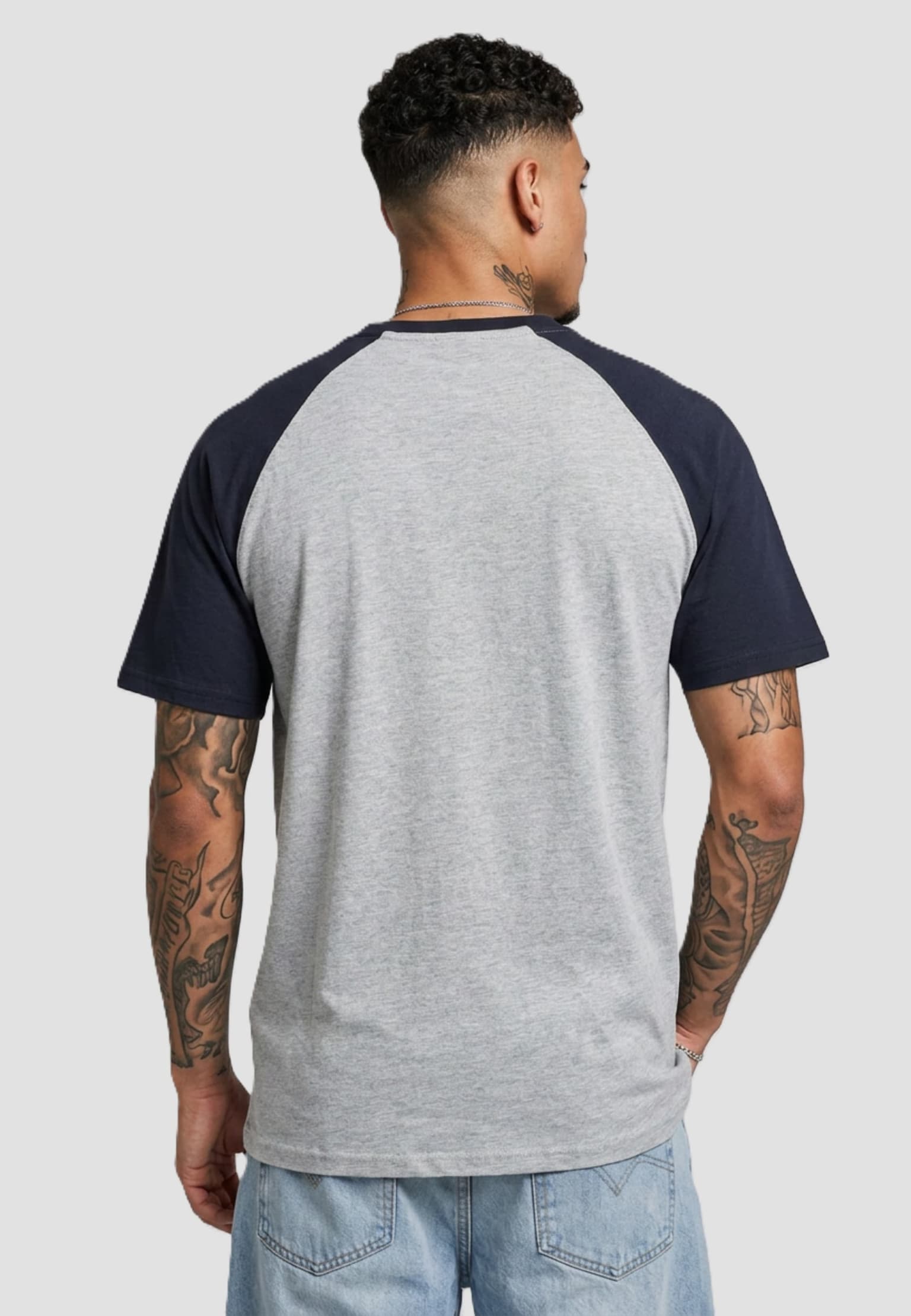 Urban Classics Raglan Contrast Tee – Bild 2