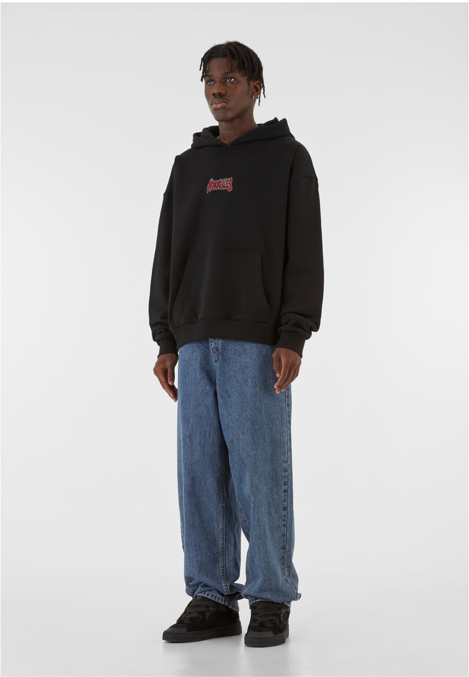 MJ Gonzales MJG Heavy Oversized Hoody - Ornament of Ashes – Bild 4