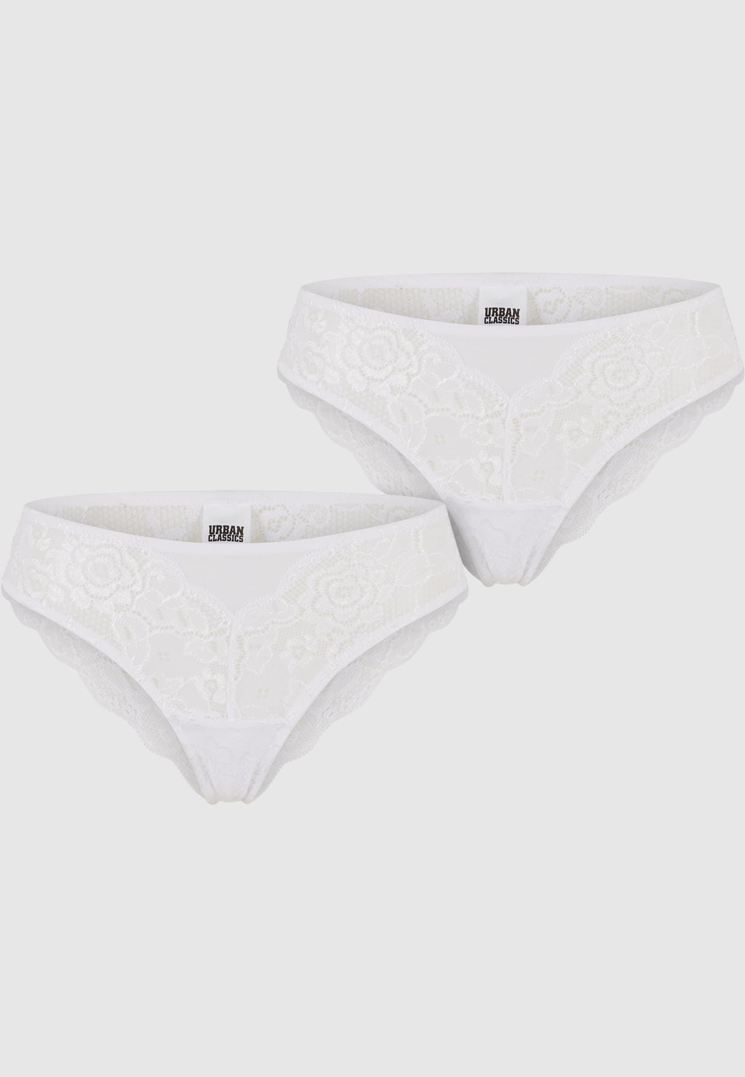 Urban Classics Ladies Allover Lace Brazilian 2-Pack – Bild 2