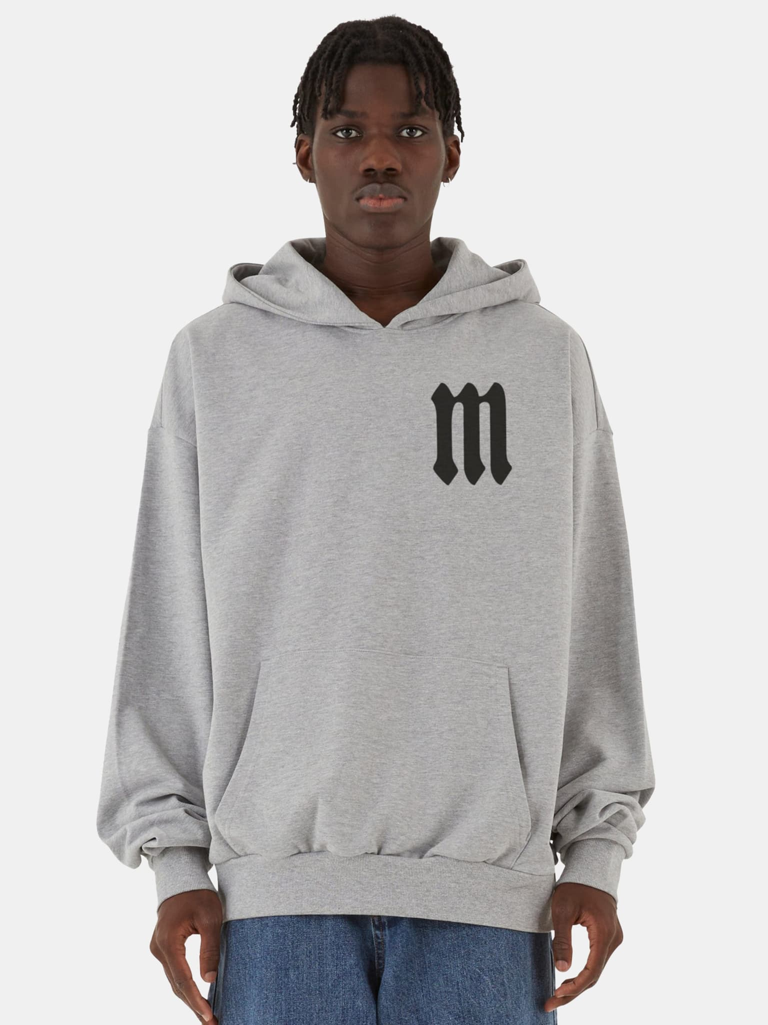 MJ Gonzales BARBED BLOOM - HEAVY OVERSIZED HOODY