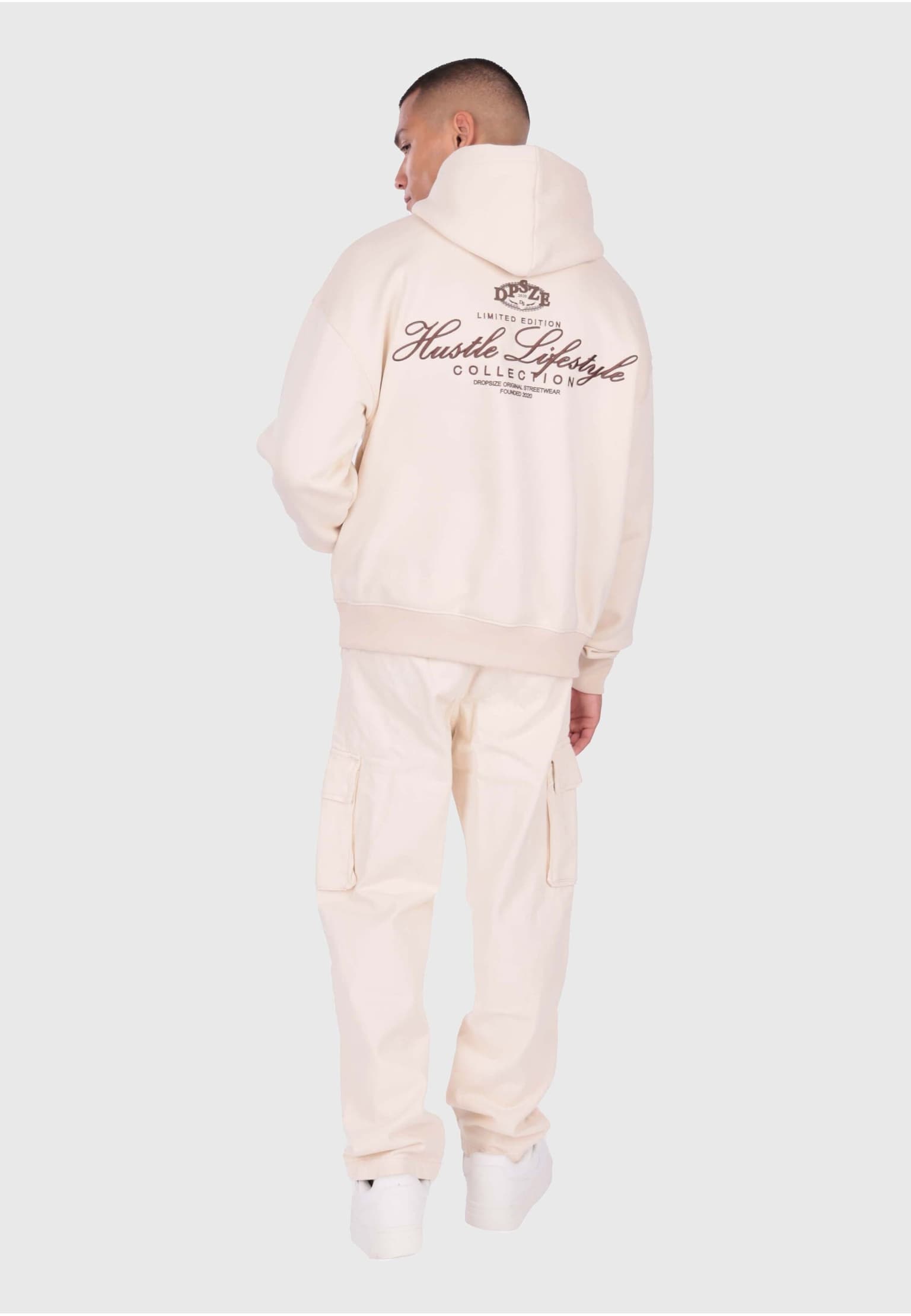 Dropsize HEAVY OVERSIZE HUSTLE LIFESTYLE HOODIE – Bild 4