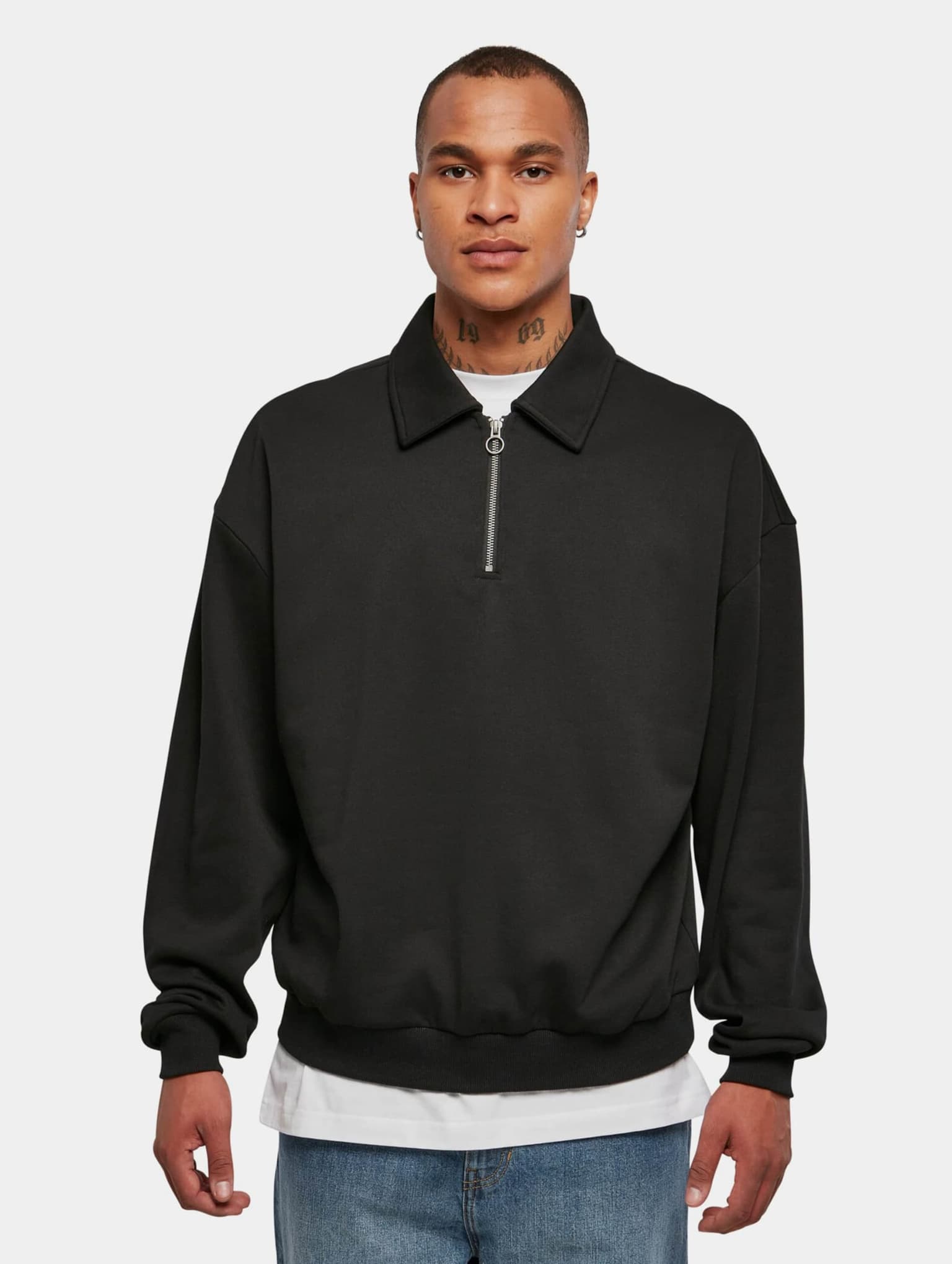 Urban Classics Shirt Collar Crew