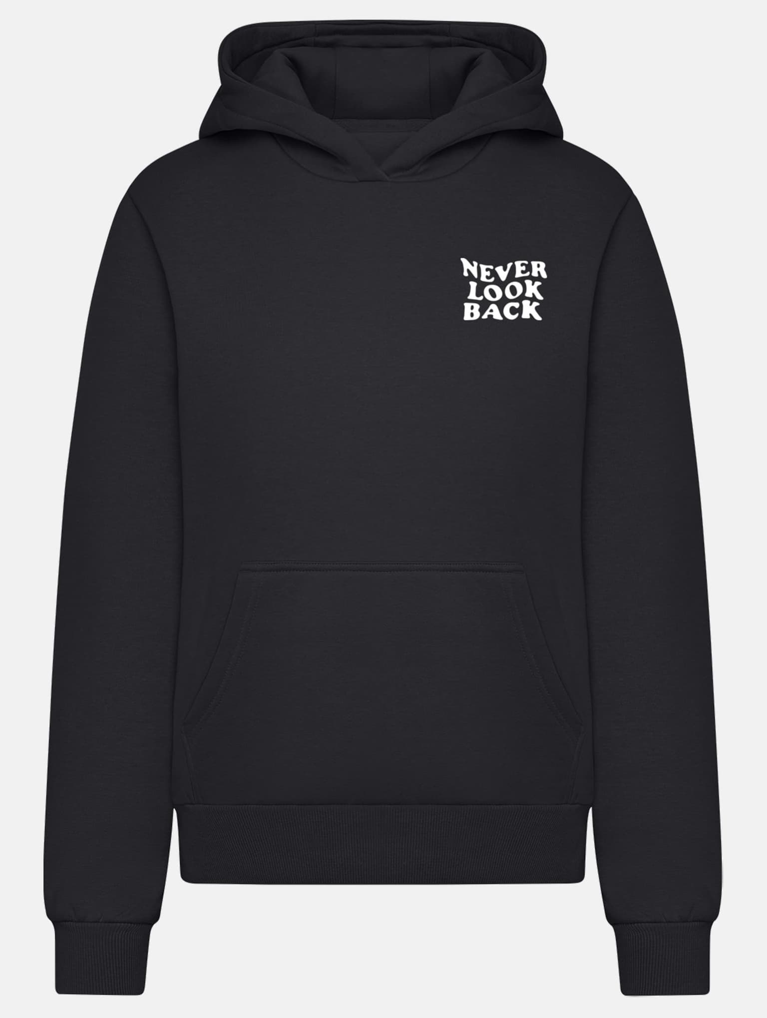Miss Tee Never Look Back Ladies Fluffy Hoody – Bild 3