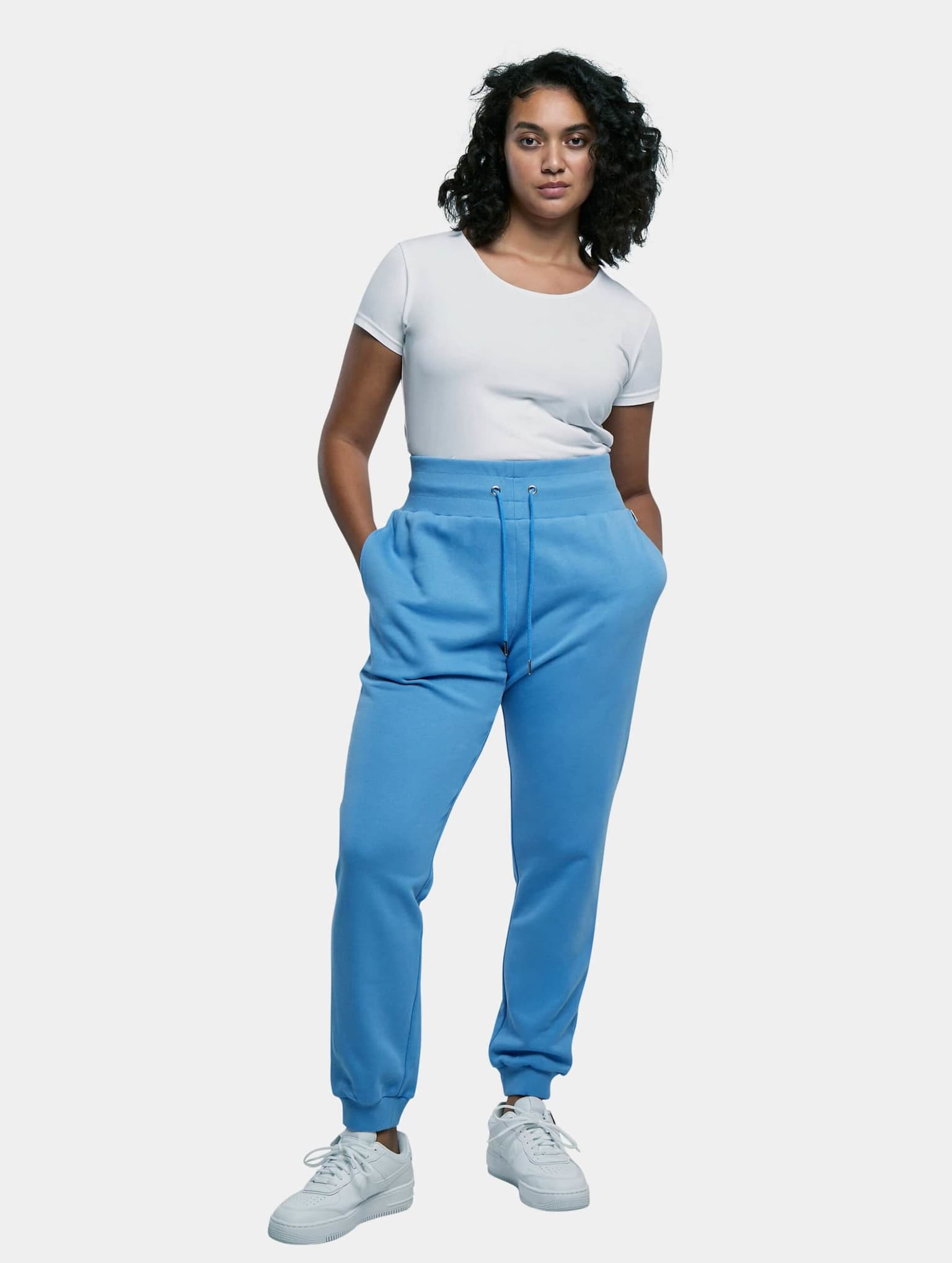 Urban Classics Ladies Essentials High Waist Sweat Pants – Bild 4