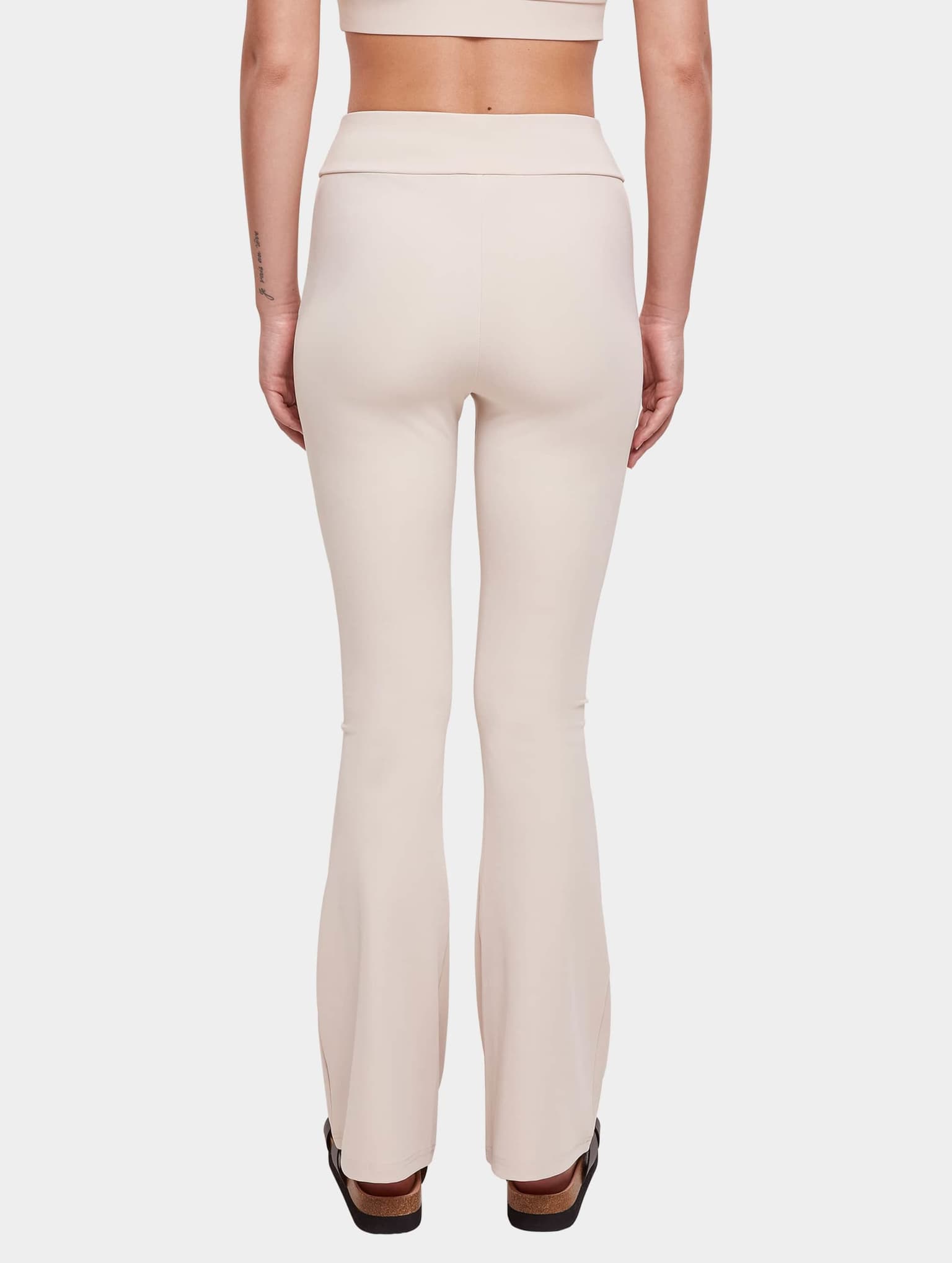 Urban Classics Ladies Essentials High Waist Flared Leggings – Bild 2