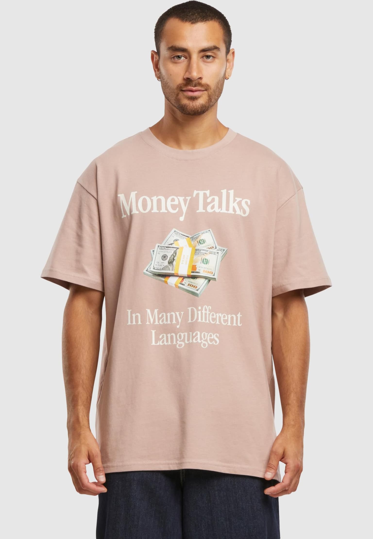 Mister Tee Upscale Money Talks Oversize – Bild 3