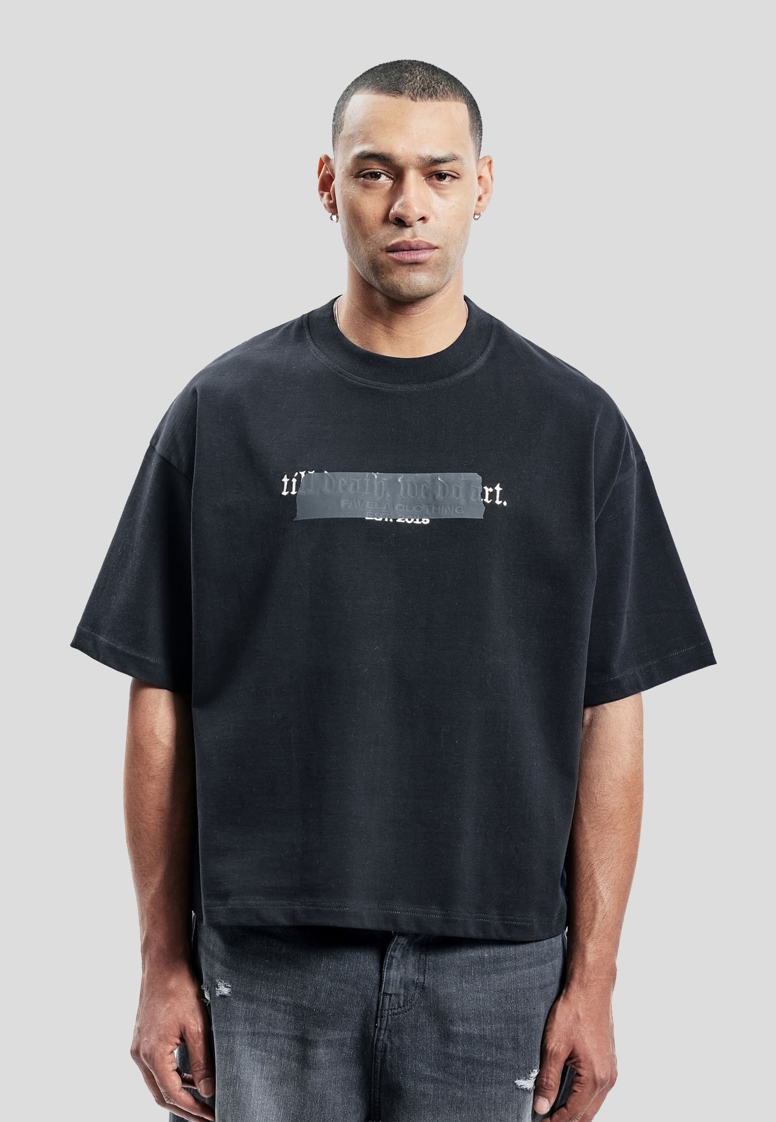 Favela Till Death Tape T-Shirt