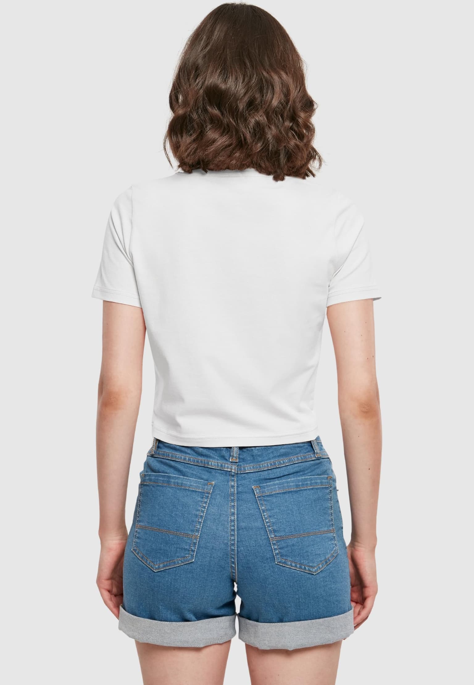 Merchcode Ladies Faith Cropped Tee – Bild 2