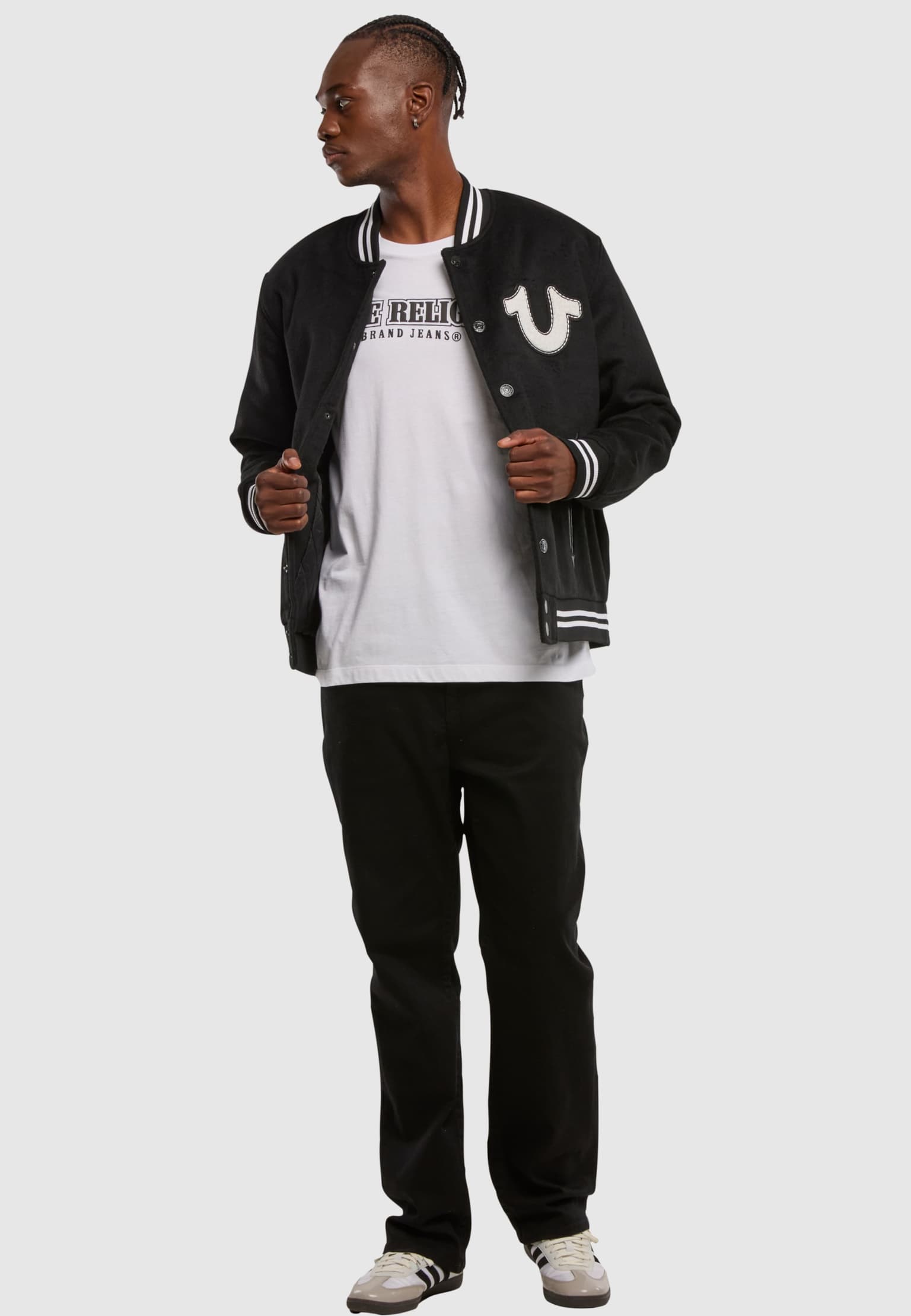 True Religion WOOL WESTERN BOMBER JACKET – Bild 4
