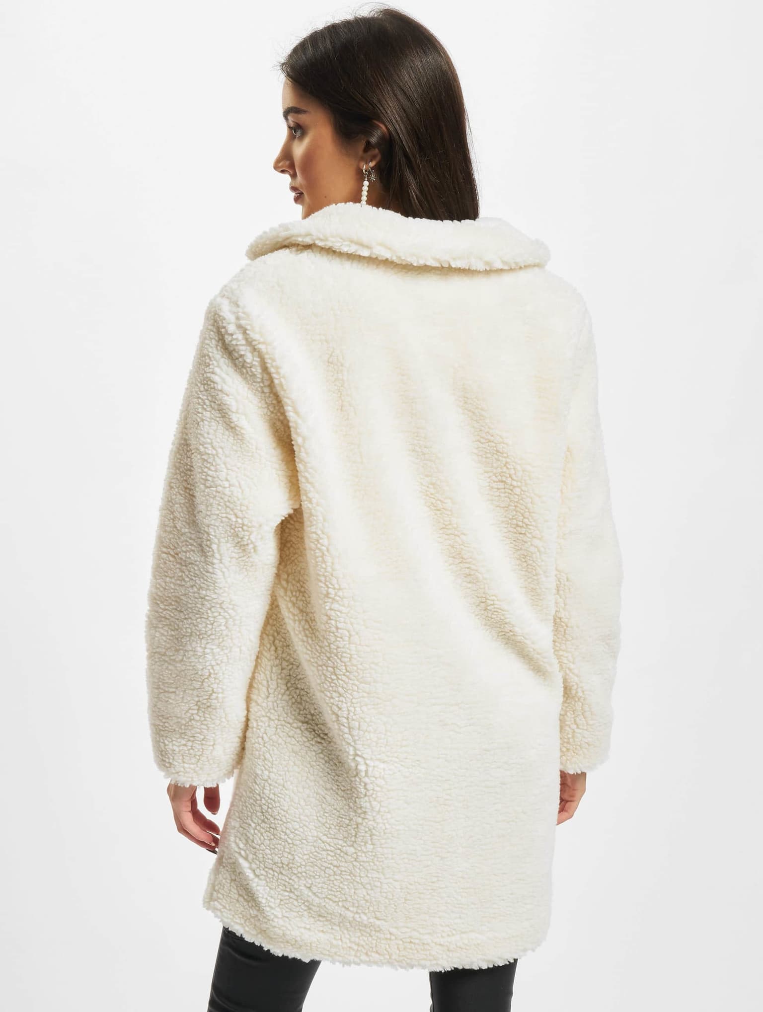 Urban Classics Ladies Oversized Sherpa Coat – Bild 2