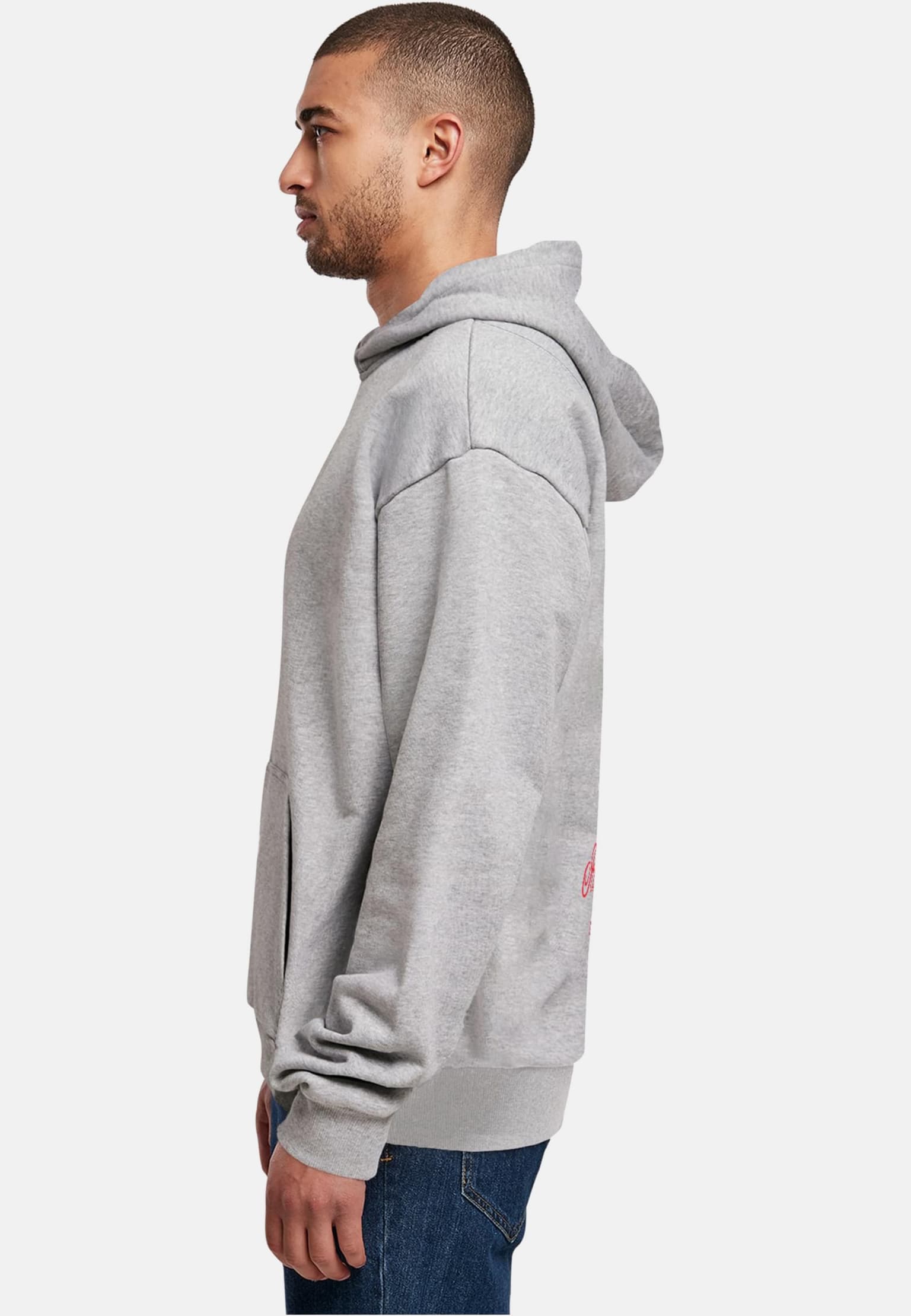 Merchcode Al Dente Per Favore Oversized Hoody – Bild 3