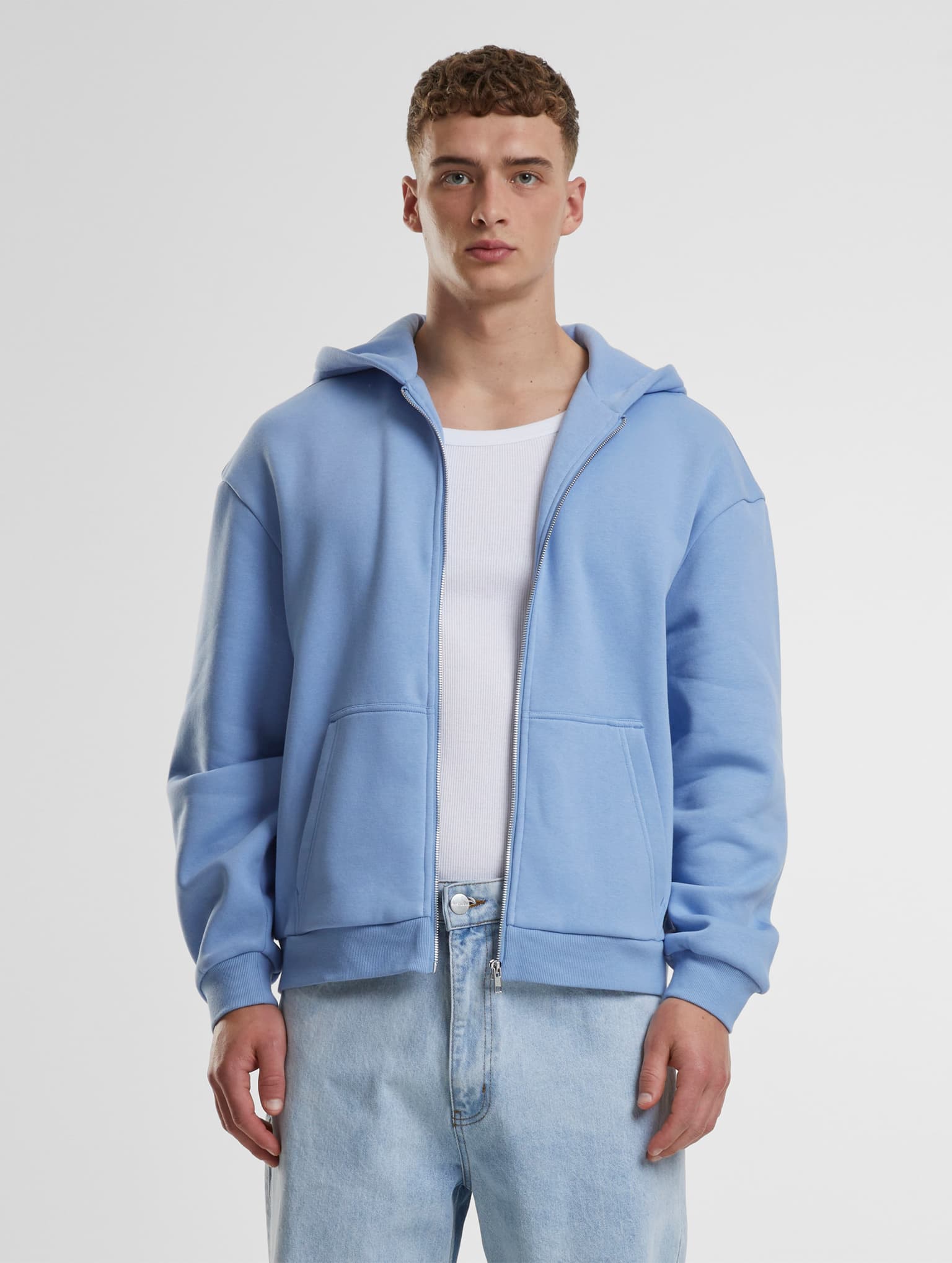 Urban Classics Fluffy Zip Hoodie – Bild 3