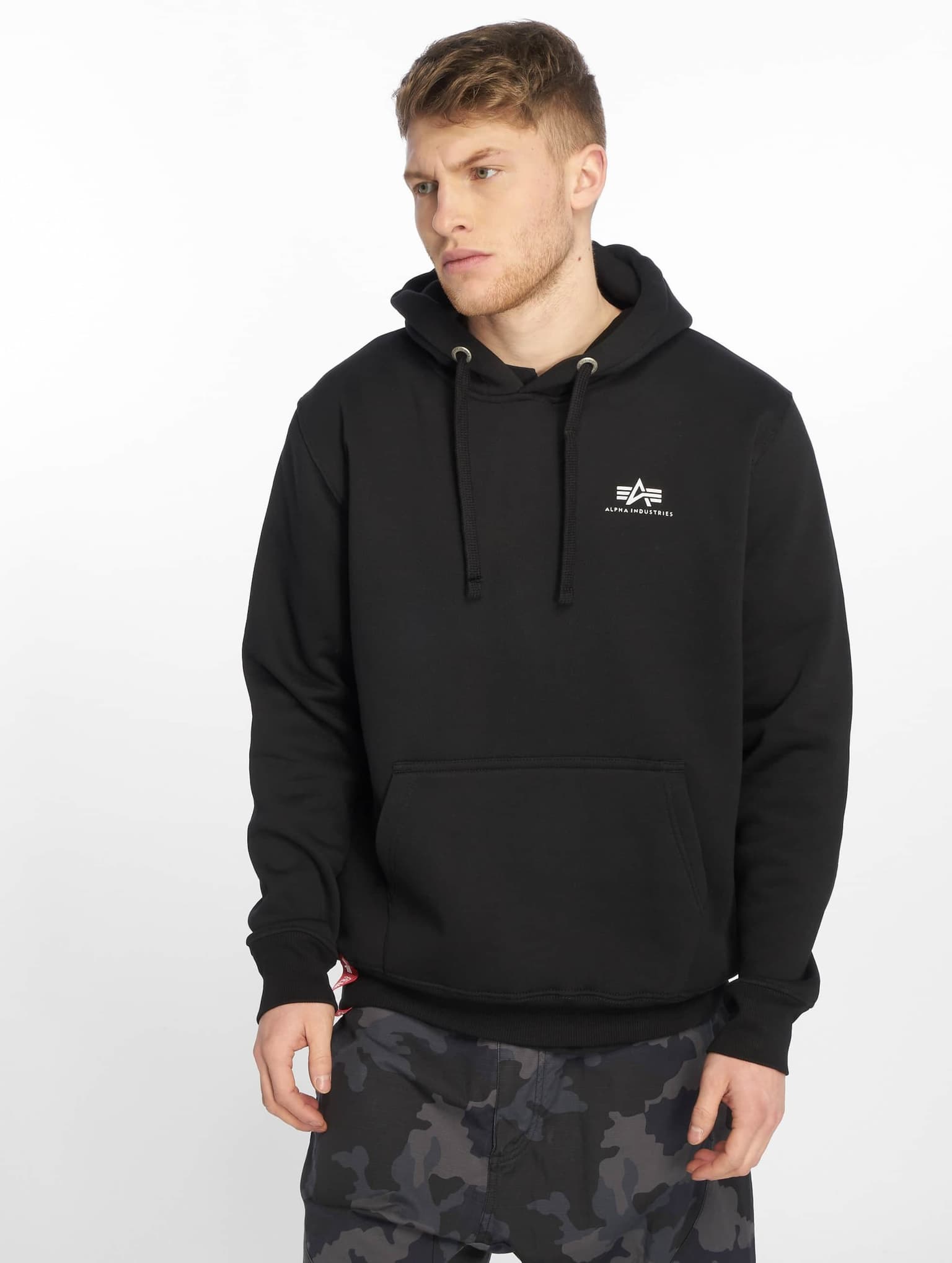 Alpha Industries Basic Small Logo Hoodie – Bild 3