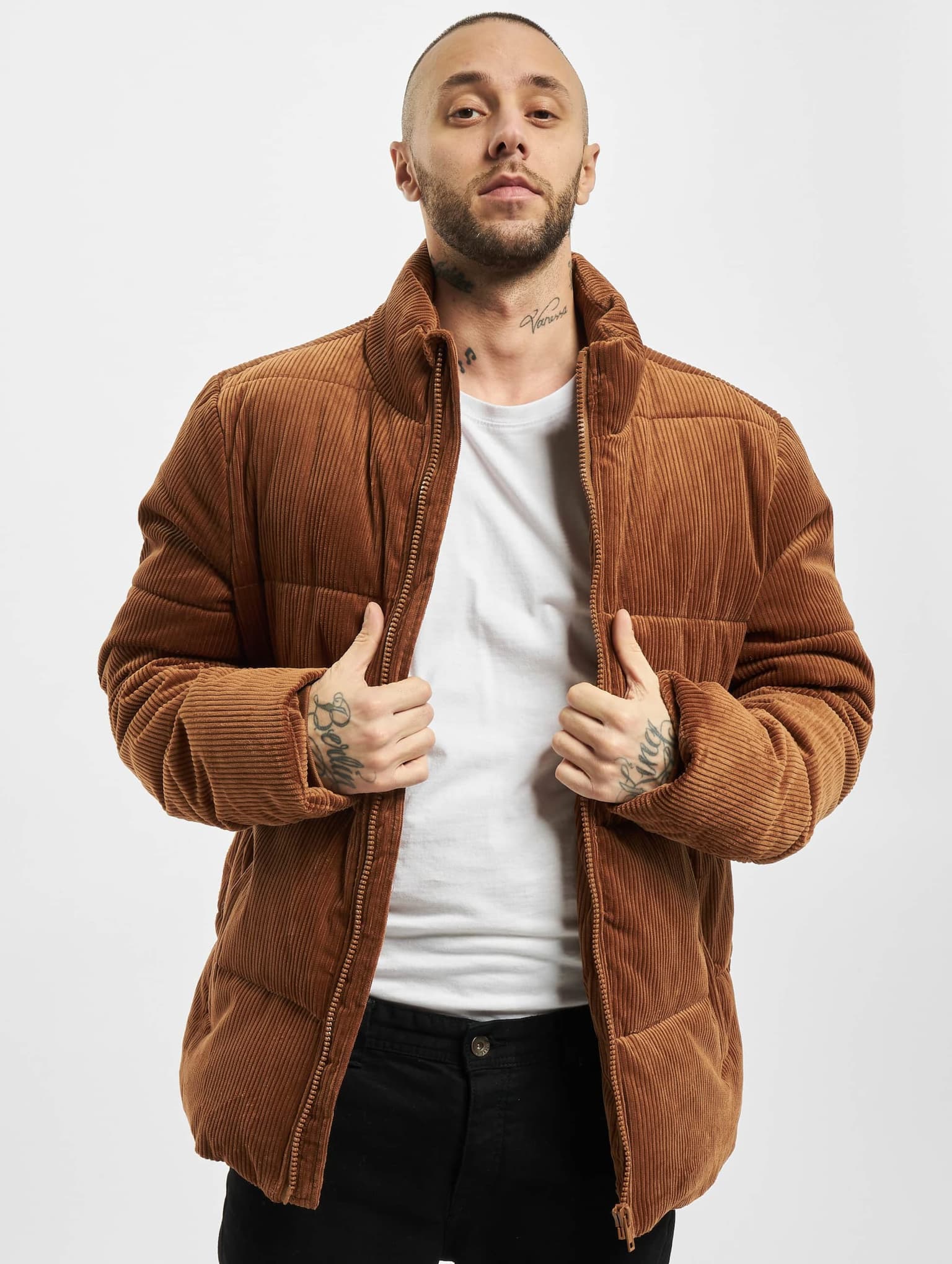 Urban Classics Boxy Corduroy Puffer Jacket